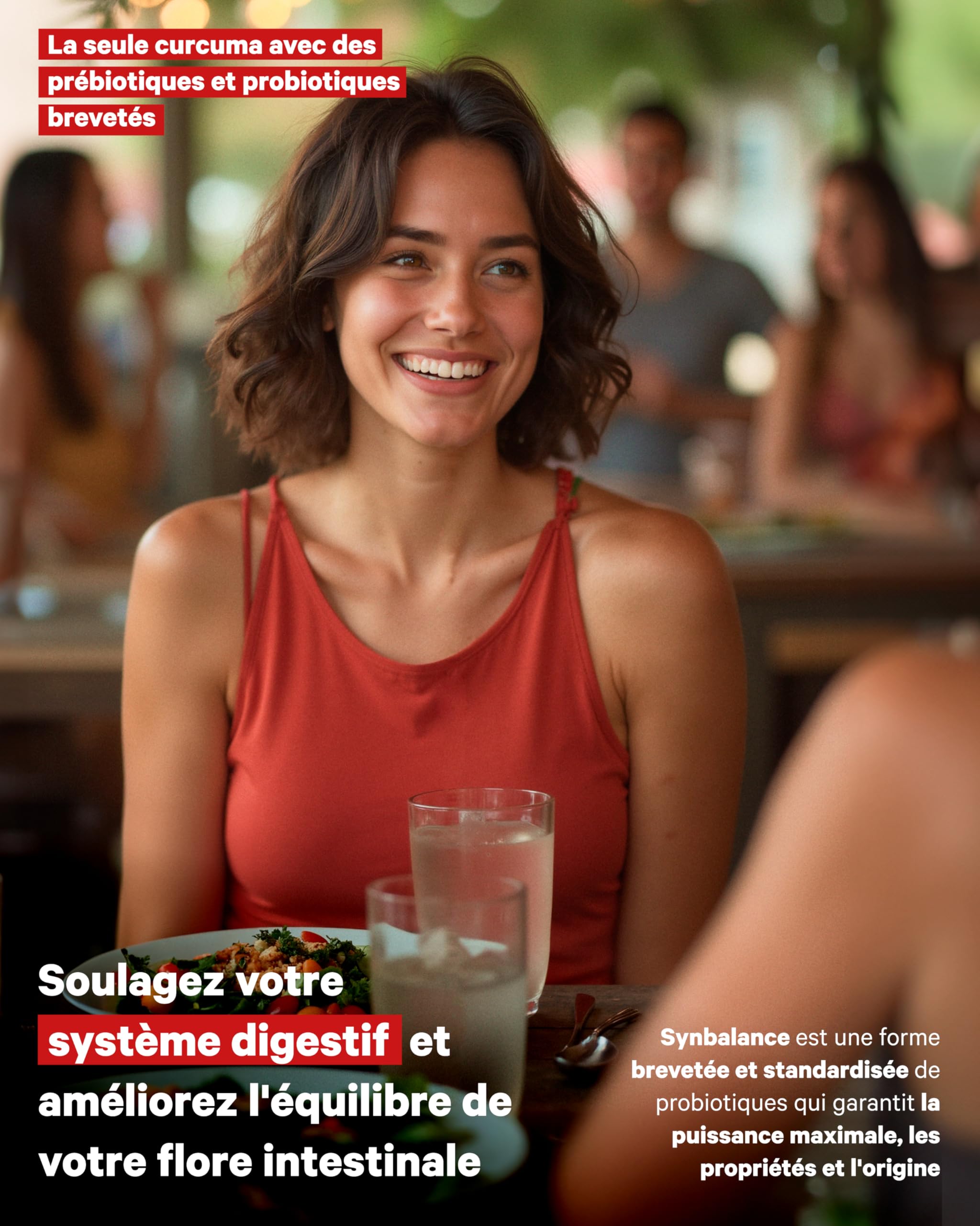 Curcuma avec PROBIOTIQUES et PRÉBIOTIQUES | Très Haute Concentration (>95%) | 10300 mg | Anti-inflammatoire pour le Bien-être Articulaire, Musculaire, Osseux et Digestif | 125 jours | 1 gélule/jour