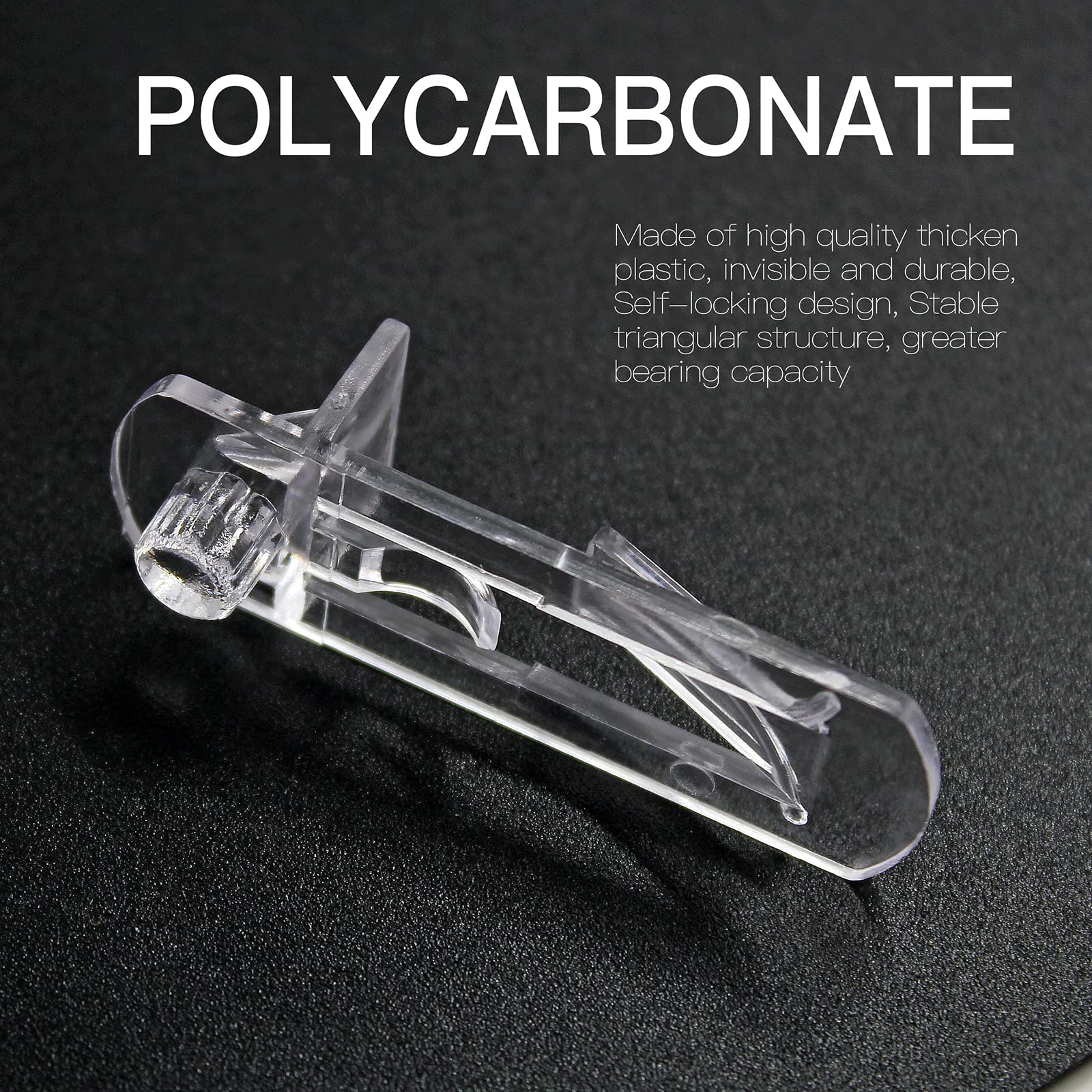 Plastic Locking Shelf Pins, 5mm, 20 Pcs, Clear — Amazon image 4