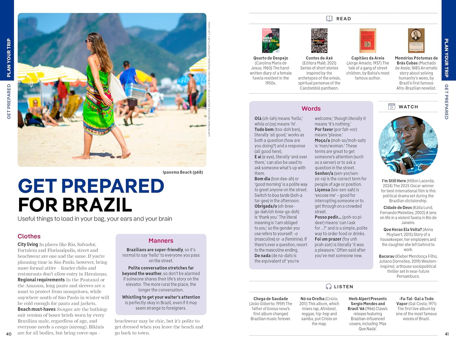 Lonely Planet Brazil: Plan the Trip of a Lifetime | Detailed Itineraries & Maps | Insider Tips | Covers Rio, the Amazon, and Brazilâ€™s Hidden Gems and more (Travel Guide)      Paperback – October 21, 2025