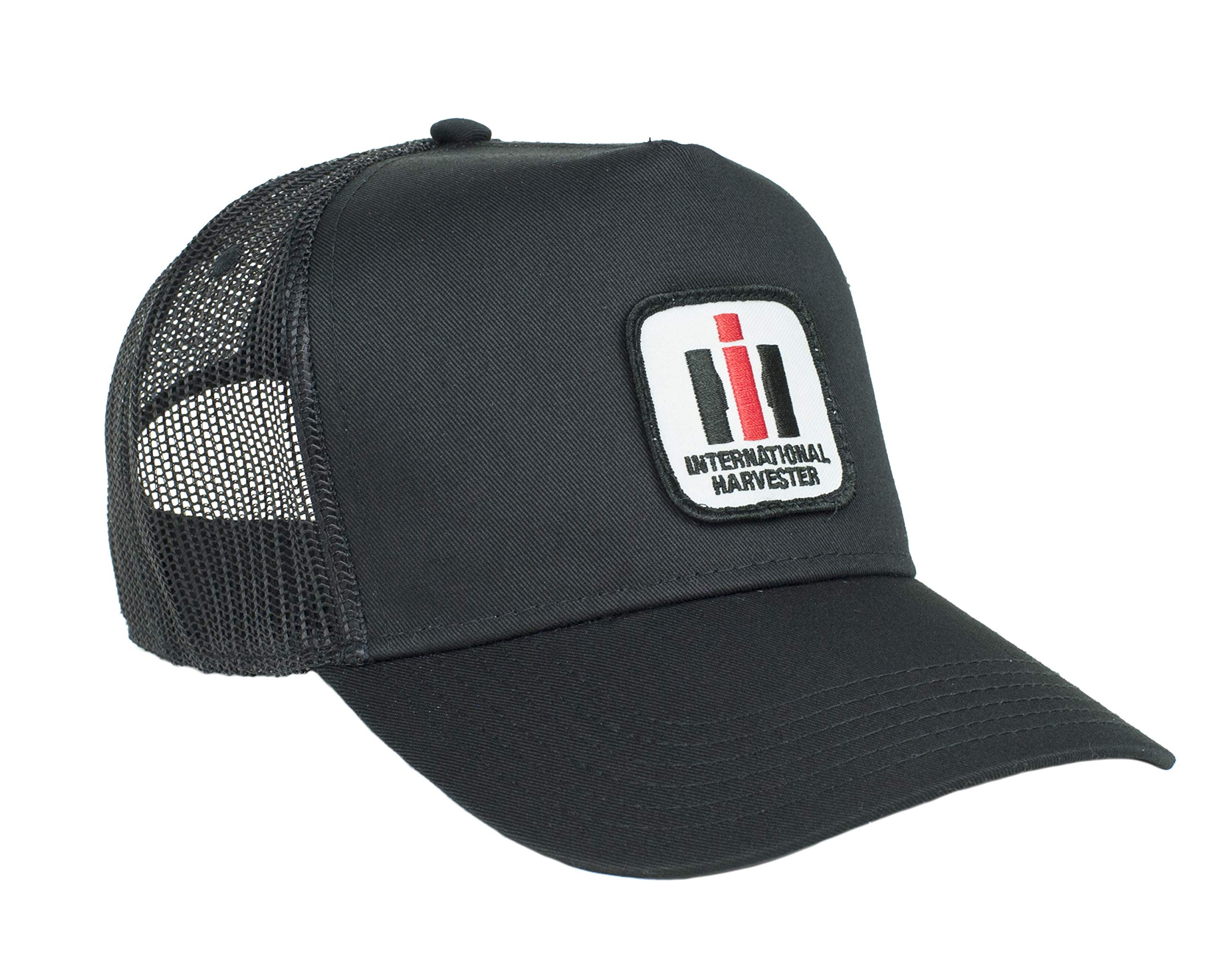 J&D ProductionsInternational Harvester IH Logo Hat, Black mesh