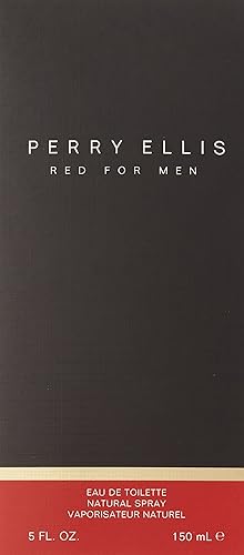 Miniatura 2 de Perry Ellis Eau de Toilette en espray rojo, 5 onzas líquidas
