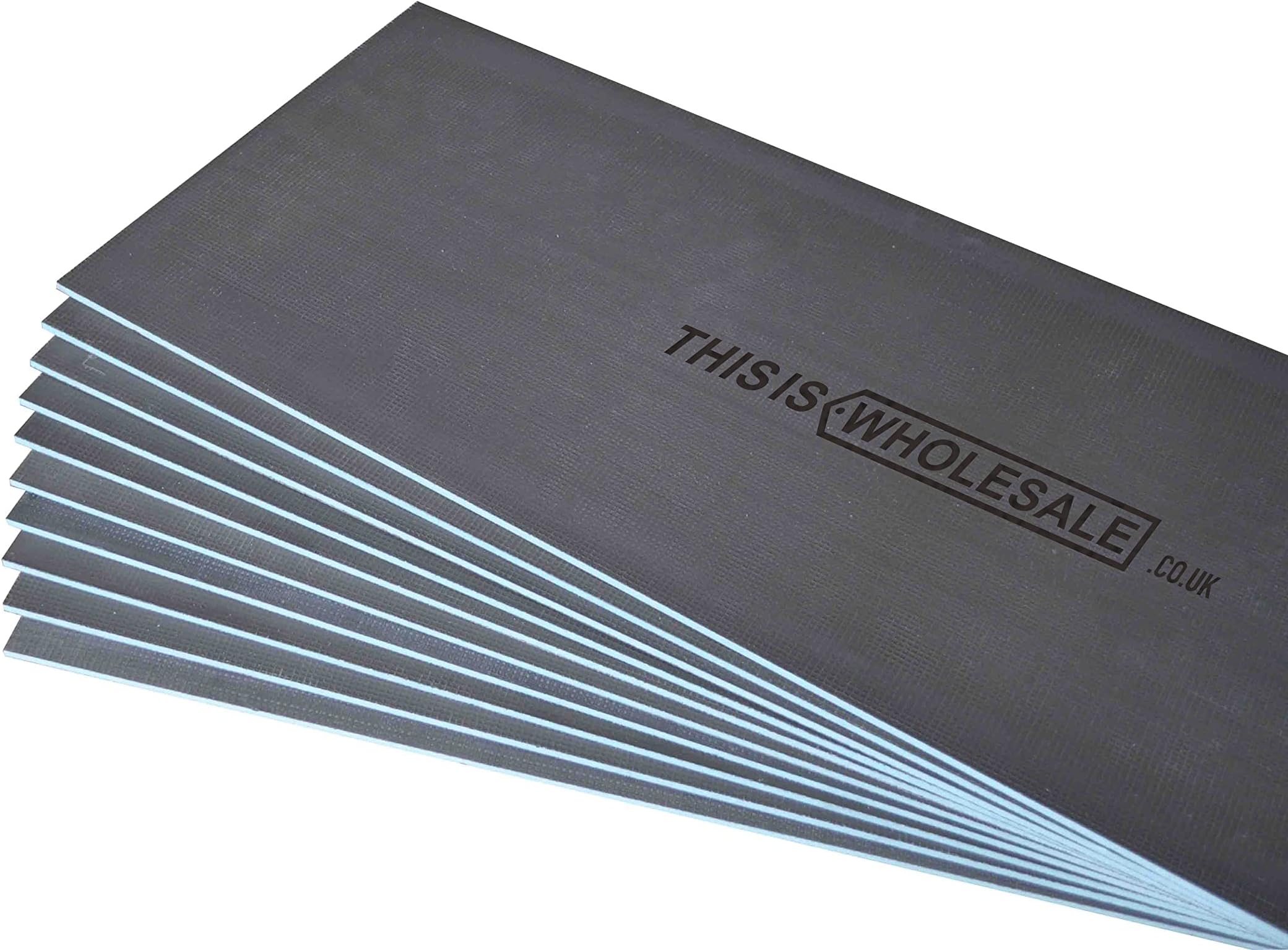 Tile Backer Board 6MM / 10MM / 12MM - Floor OR Wall Rigid Hard Insulation UNDERFLOOR Heating Cement Tile Backer Board 1200MM X 600MM (10MM Pack of 10 Boards)