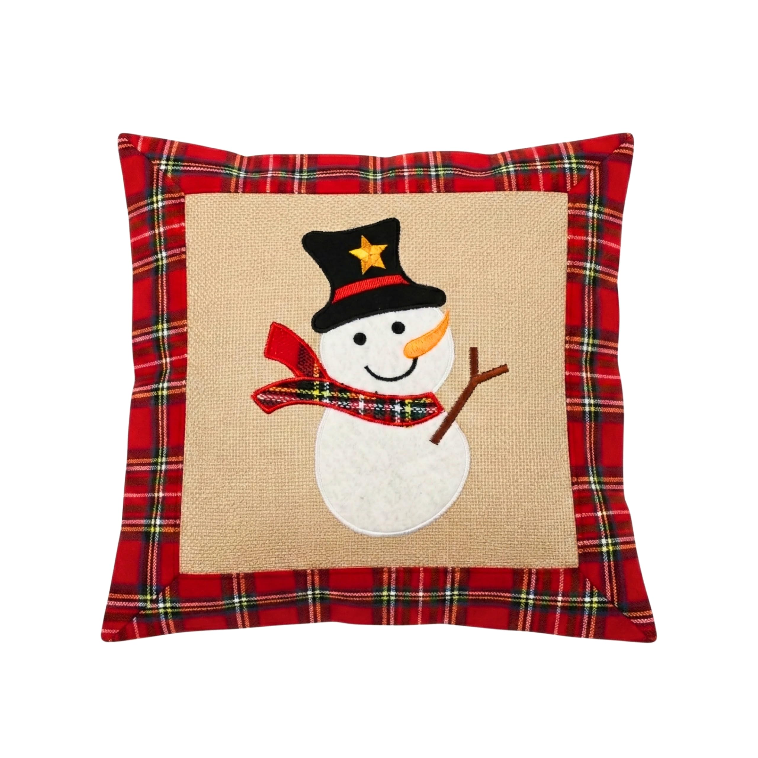 SHATCHI Housse De Coussin En Toile Jute Pour Chambre à