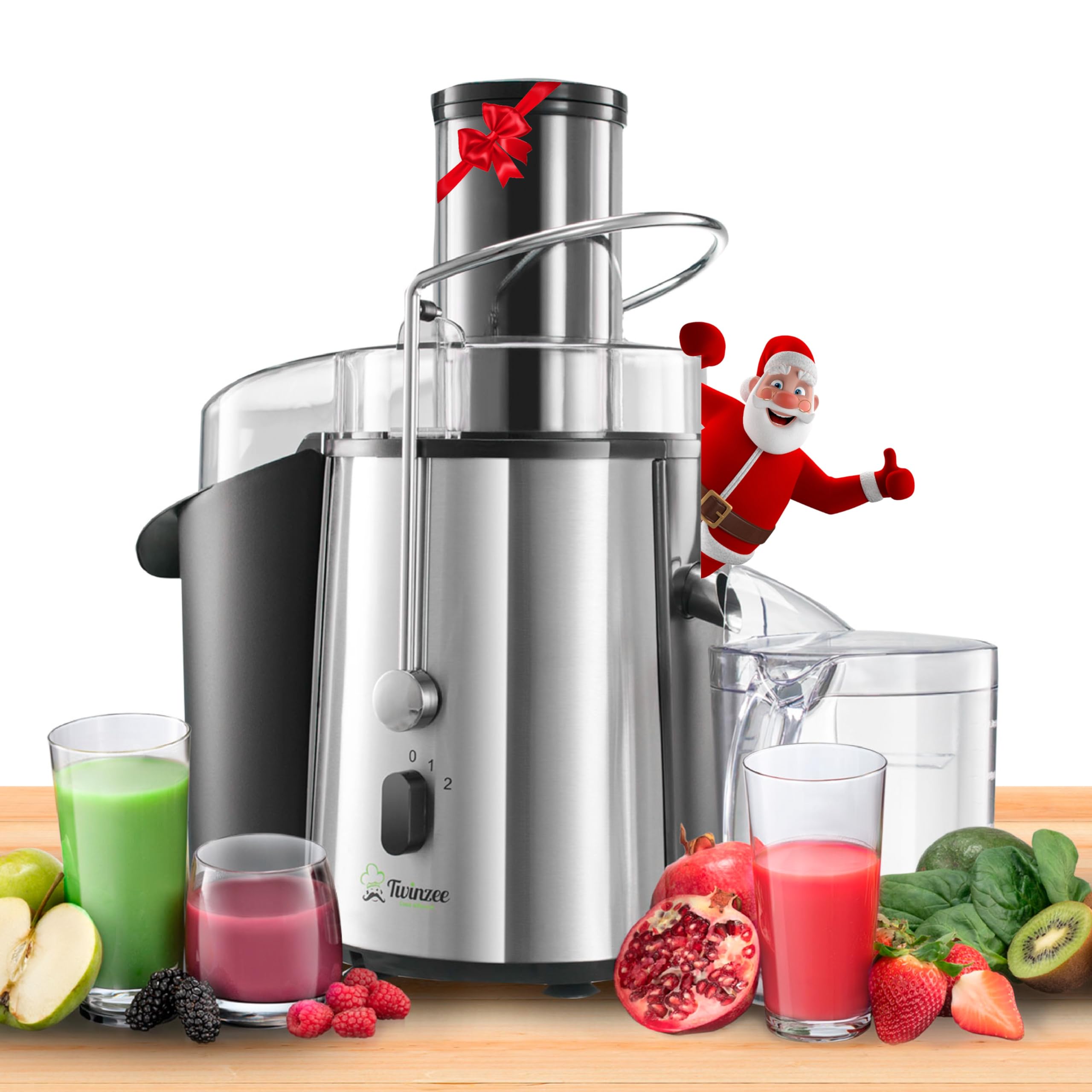 Juicer Fruit and Vegetables - High Powered (850W) with 2 speeds