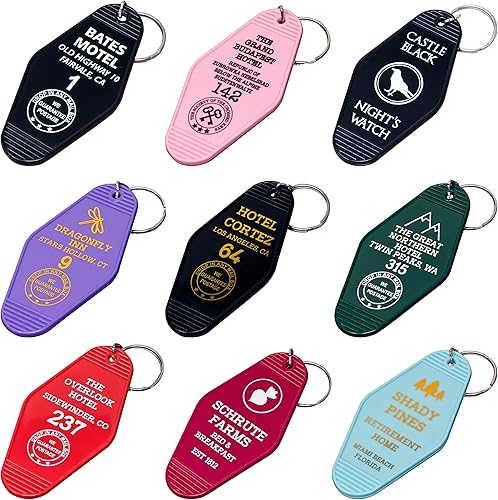 Miniatura 8 de Chillkat Llavero de hotel vintage Motel