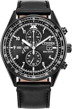 ☆ワンランク上を求めるあなたに☆Citizen CA0681-03E Primo - Men's Eco-Drive CA0681-03E Black Leather Strap Watch