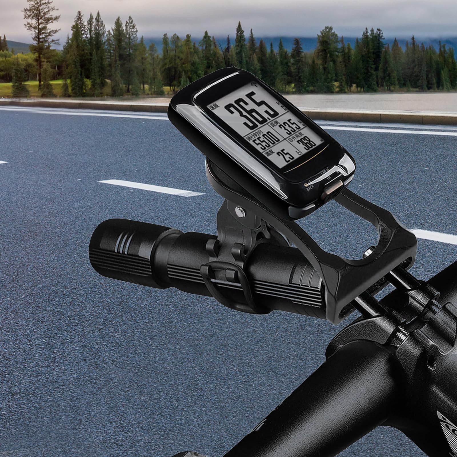 Fahrradcomputer Halterung Aus Aluminium - Kompatibel Mit Garmin Edge Modellen