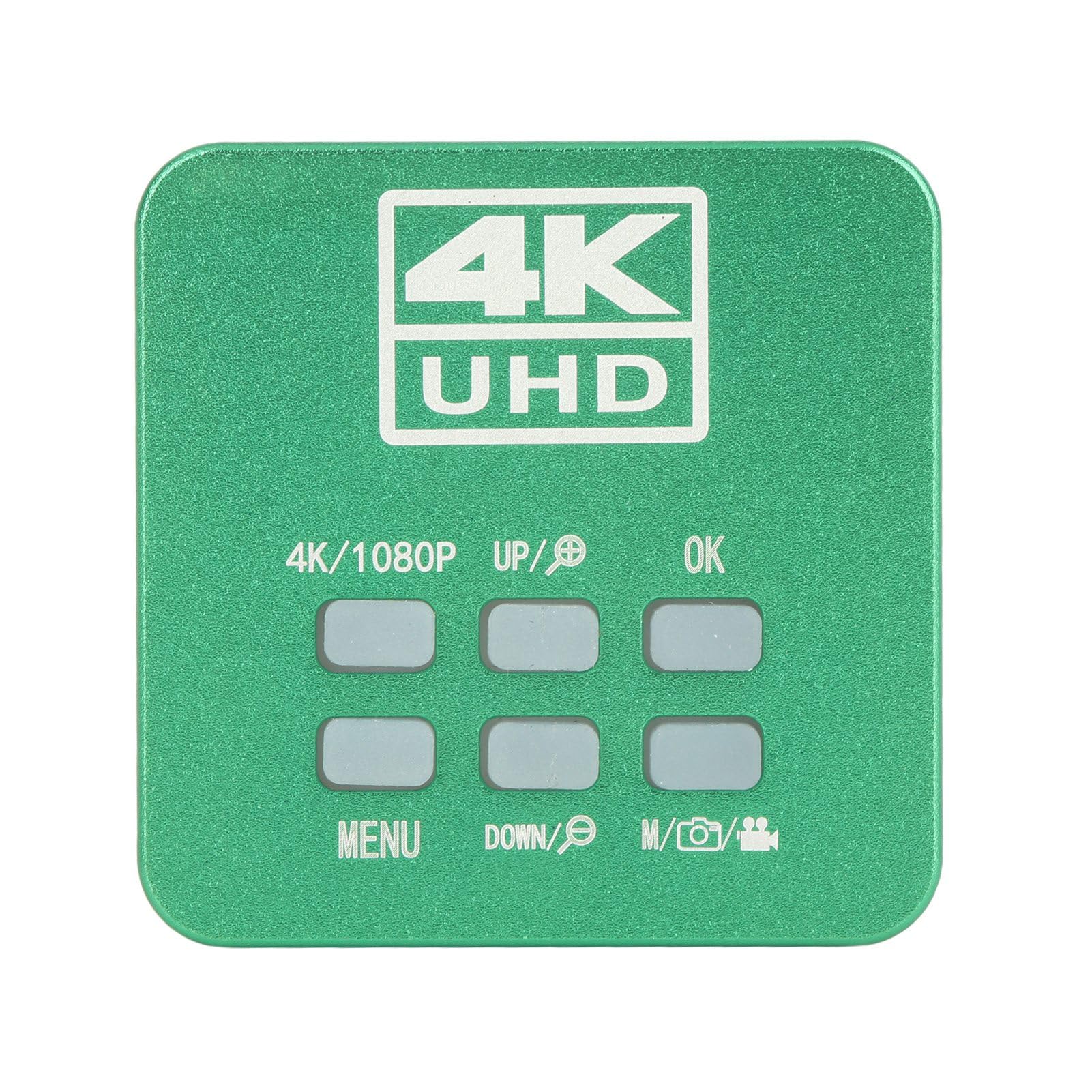 HY-6210 Elektronisches Okular, 4K Mikroskopkamera, 41 MP, 0,5-Fach Adapterobjektiv, mit Fernbedienung, für Industriemikroskop und Teleskop