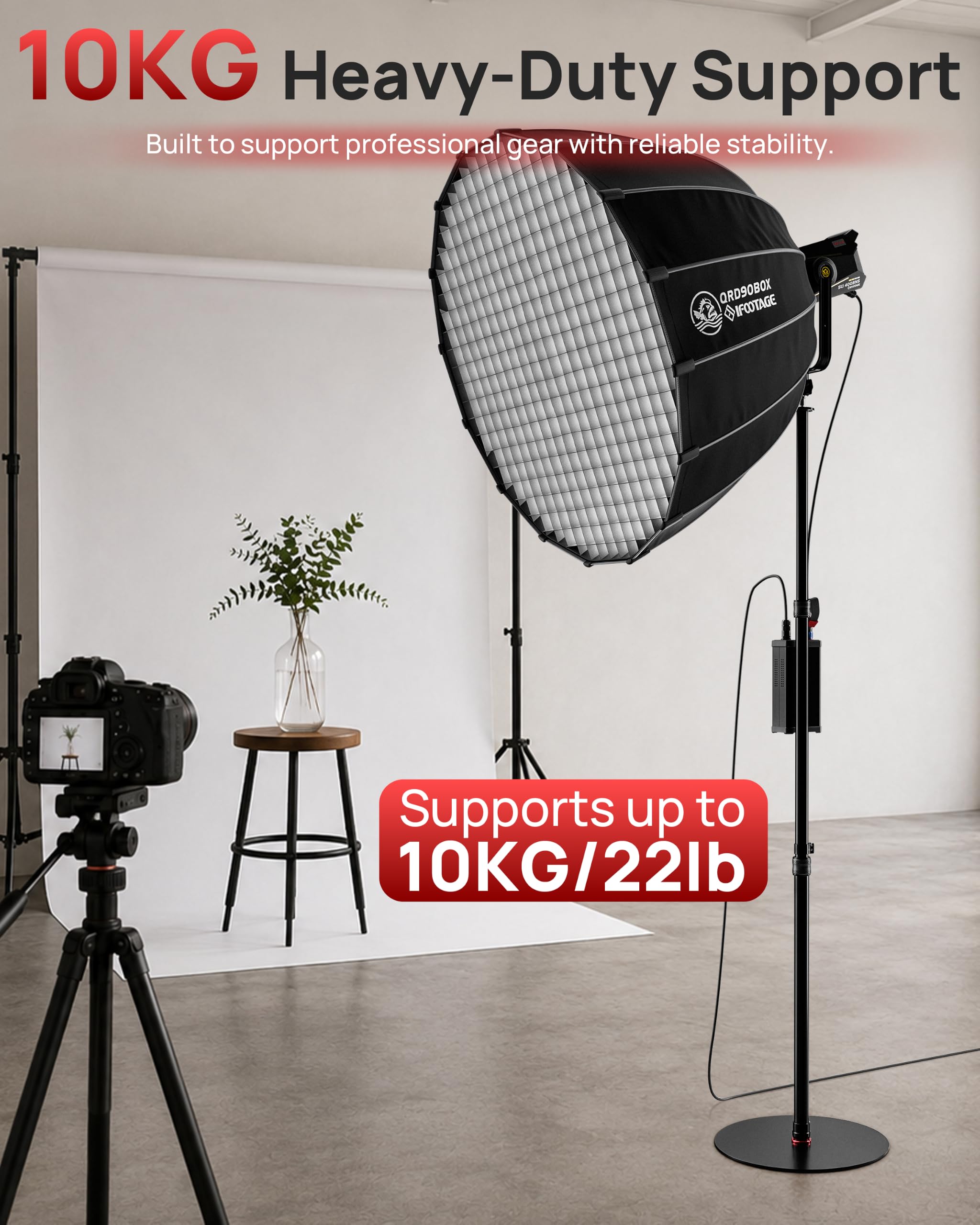 Buy IFOOTAGE Cobra 2 RB-A400 Professional Camera Aluminium Monopod