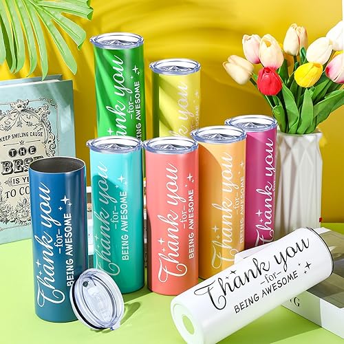 Miniatura 2 de Sieral Regalos de Agradecimiento Vaso de Apreciación Vaso de Acero Inoxidable para Viajes de 20 oz. Regalo de Graduación para Padre, Amigos, Mamá,