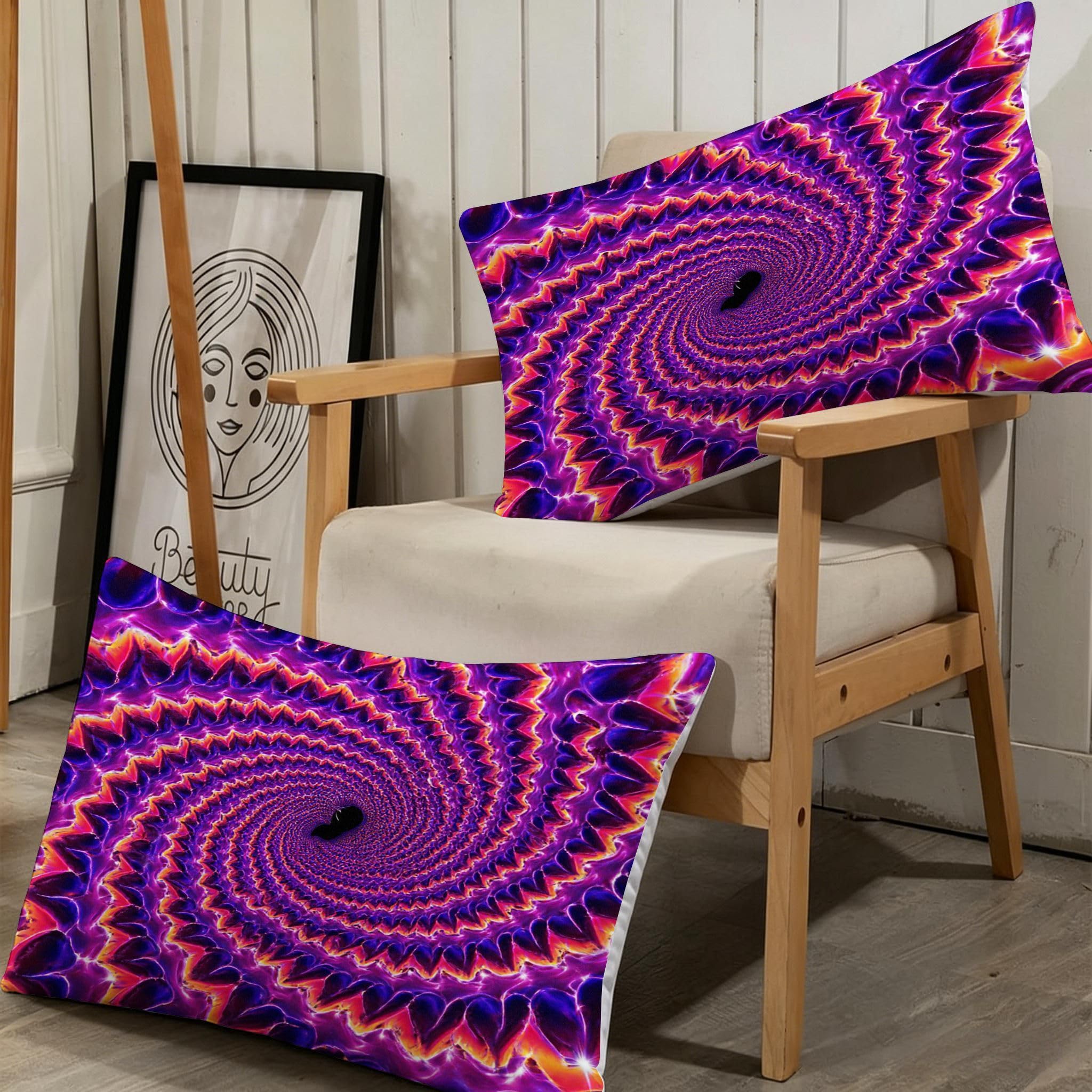 Funda Nórdica Cama 180, 240x260 cm Cuadro Morado, AQ2394