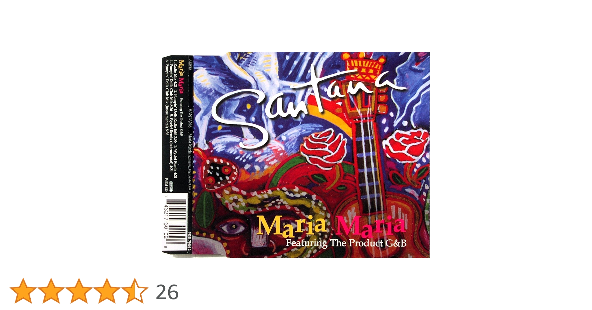 洋楽 Santana Maria Maria Santana Maria Maria - メルカリ