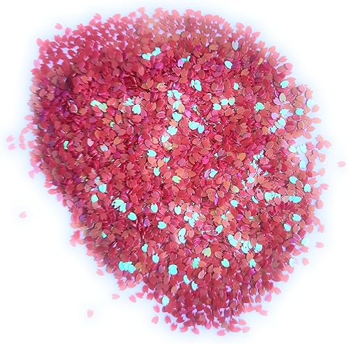 Lentejuelas de confeti con purpurina de pétalos de flor de cerezo para manualidades, arte de uñas, fiestas de vacaciones, tarjetas de bricolaje -