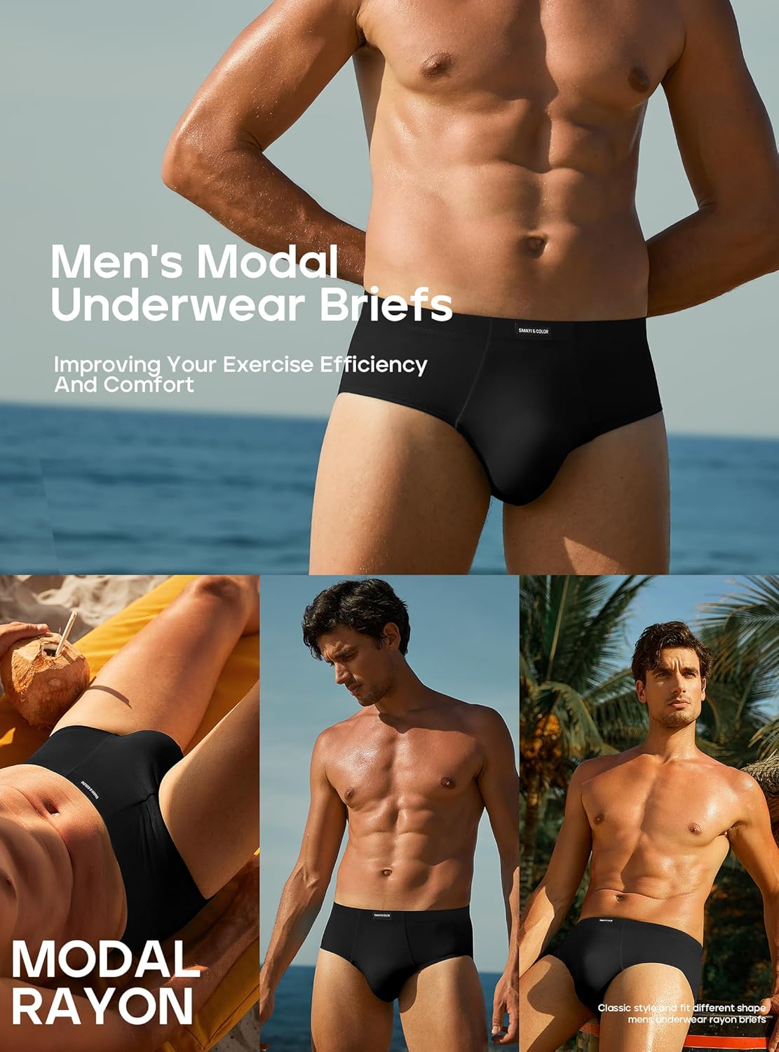 5Mayi Mens Briefs Underwear Cotton Brief Underwear for Men Pack - Image 2