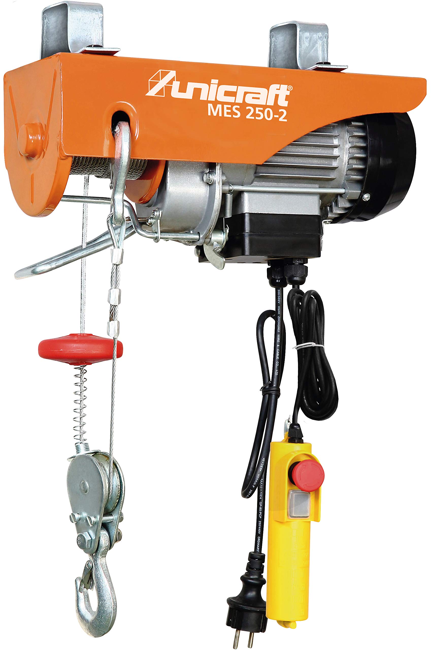 Unicraft Cavo elettrico MES 250-2 (forza di sollevamento 125/250 kg, 500 W, isolato secondo IP54) 6198225