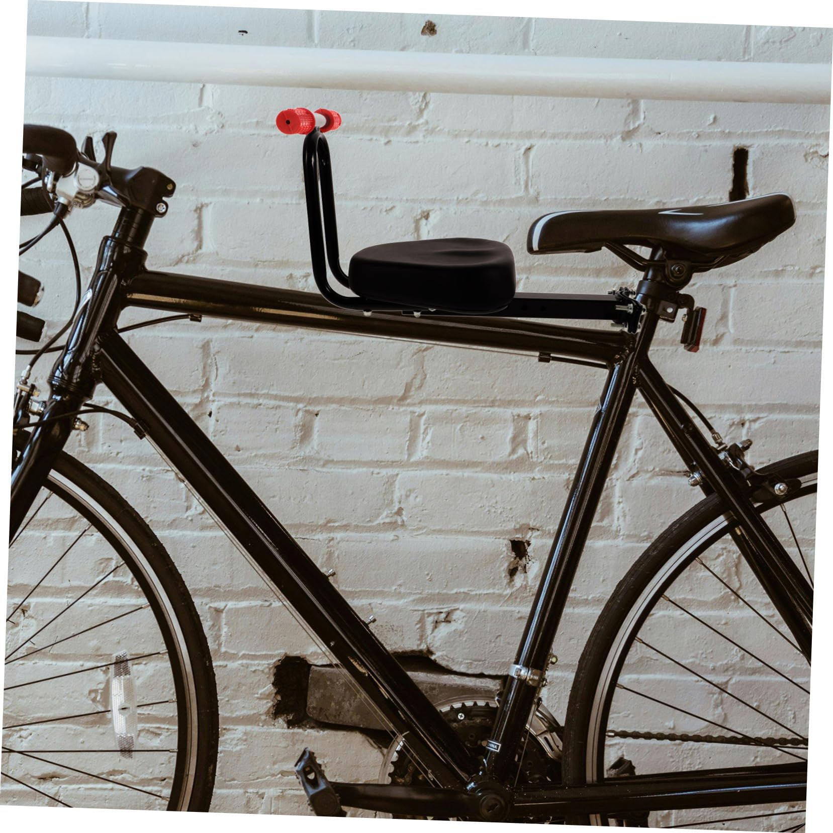 Sedile Braccioli ed Sicuro per e Metallo Mountain, Versatile Seggiolino Anteriore Design Regolabile Bici Bike E-Bike