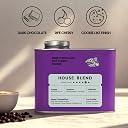 Caramelly House Blend Coffee | Dark Roast | Premium Whole Coffee Beans | Dark Chocolate, Cookie & Ripe Cherry Notes | Full Body & Rich Crema | Perfect with Milk & Espresso | Freshly Roasted, 200g gallery image