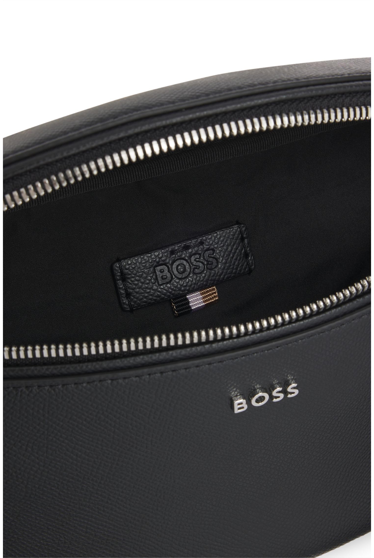 BOSS Sac Ceinture Grainé Avec Logo En Métal