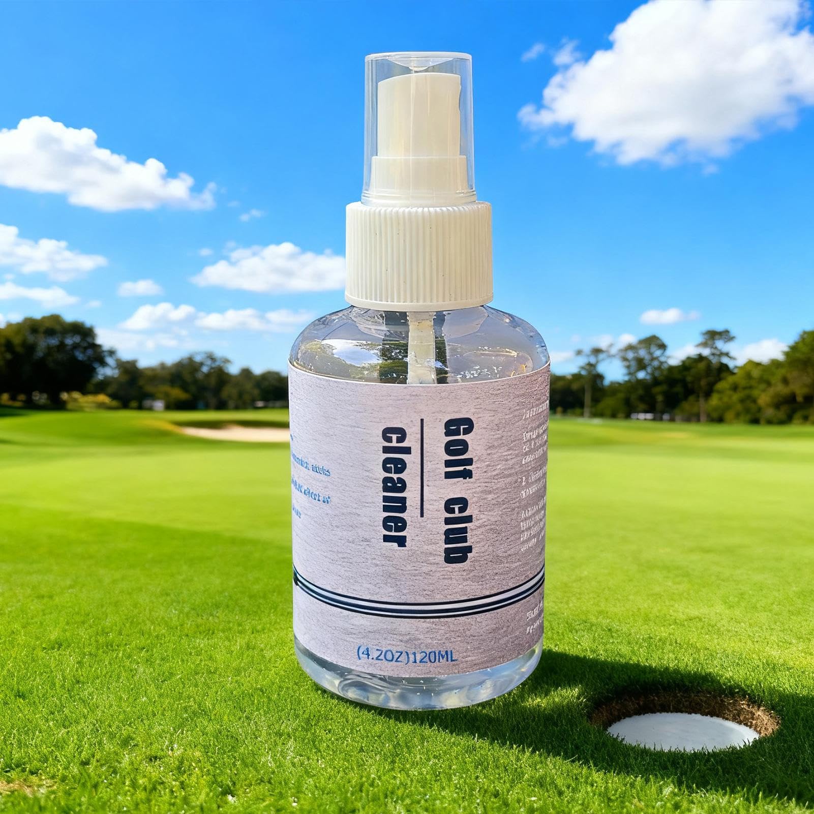 Pulidor de palos de golf - Kit de limpieza de palos en spray invisible de secado rápido y suave | Para hombres, mujeres, golfistas, padres y aficionados a los deportes al aire libre y en interiores.