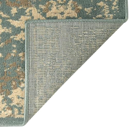 Miniatura 5 de Rugs.com Mojave Collection - Alfombra mediana verde de 5 x 8 pies, perfecta para dormitorios, comedores, salas de estar