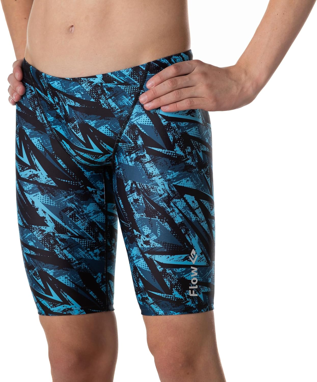Flow Splice Jammer Swimsuits - Swim Jammers for Swimming in Boys Size 21 to 32