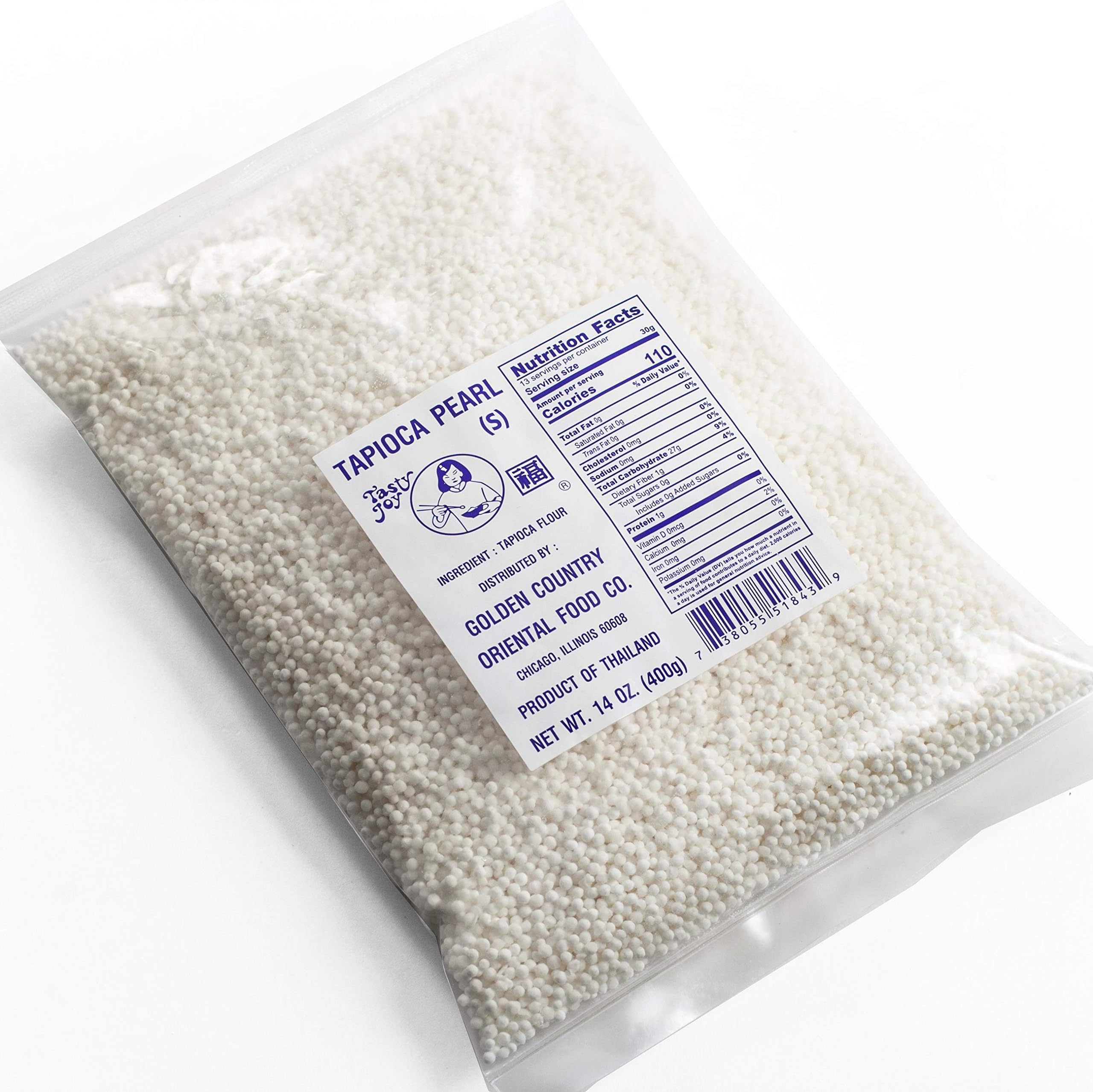 Tasty Joy Brand Tapioca Pearls (Small) (14 ounce)