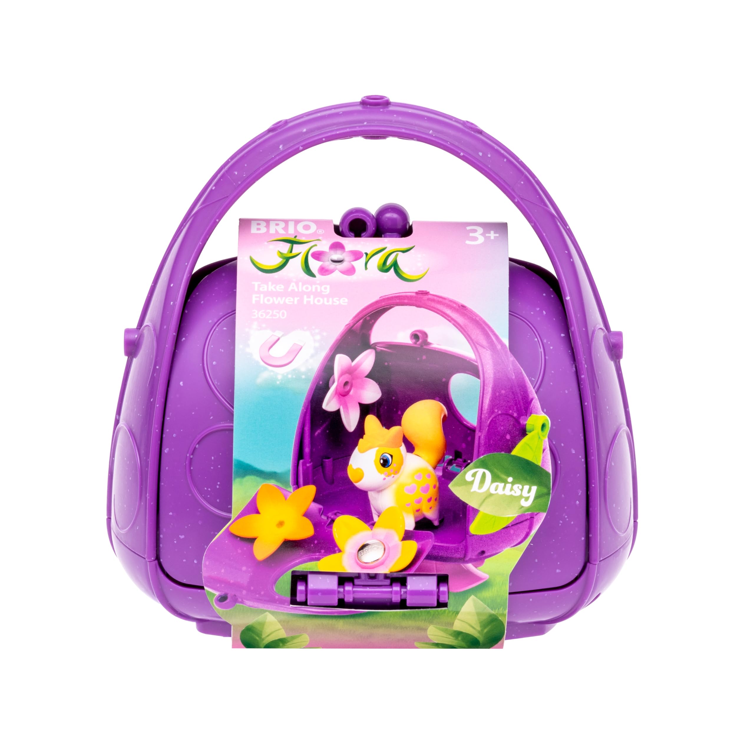 BRIO Blumenhaus zum Mitnehmen - Spielzeug für Mädchen und Jungen, Spielset ab 3 Jahren - Geschenk für Mädchen und Jungen - 36250