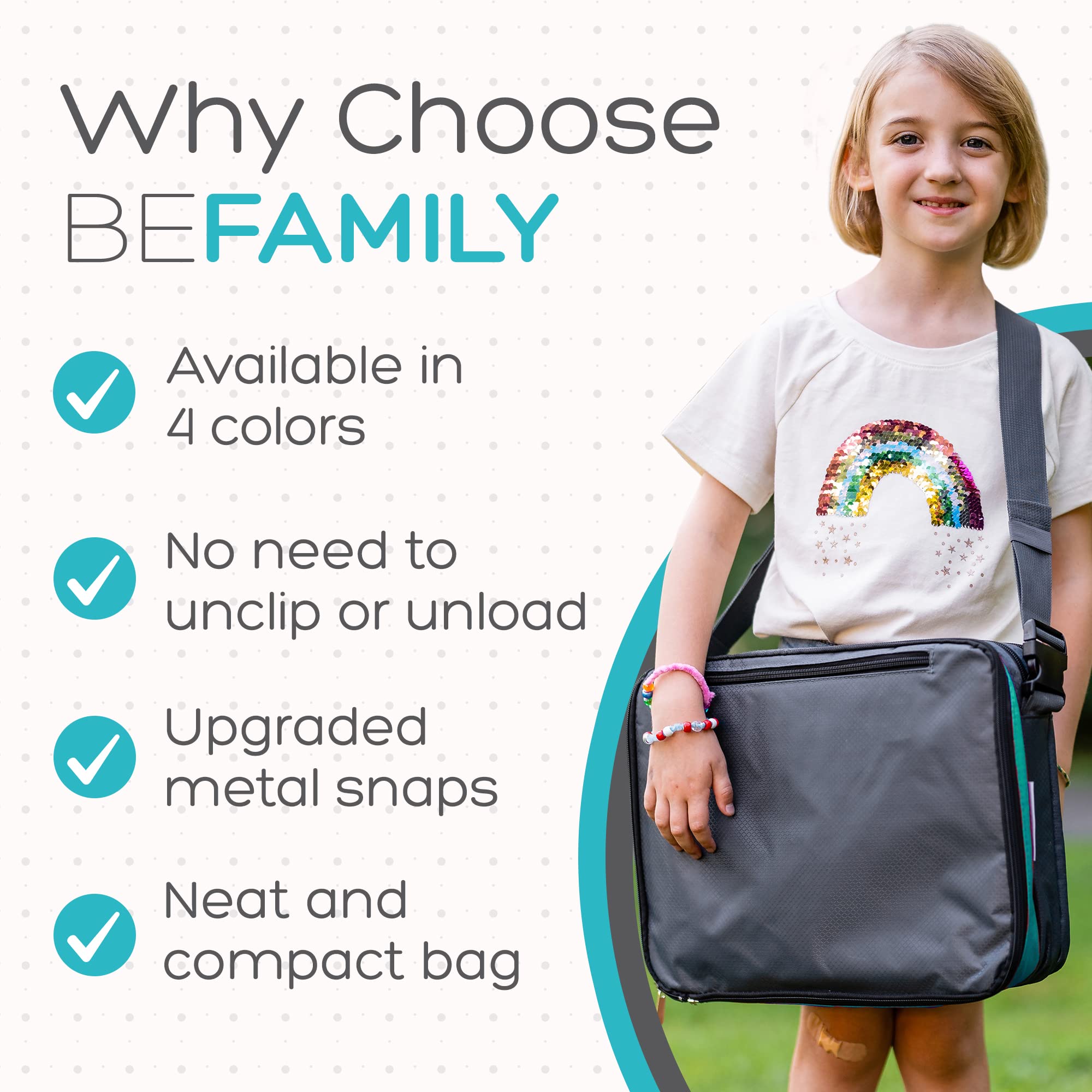 BE Family Travel taca podróżna na fotel samochodowy, akcesoria samochodowe dla dzieci, taca na przekąski do fotelika samochodowego, niezbędne akcesoria podróżne dla dzieci, taca na kolana dla malucha