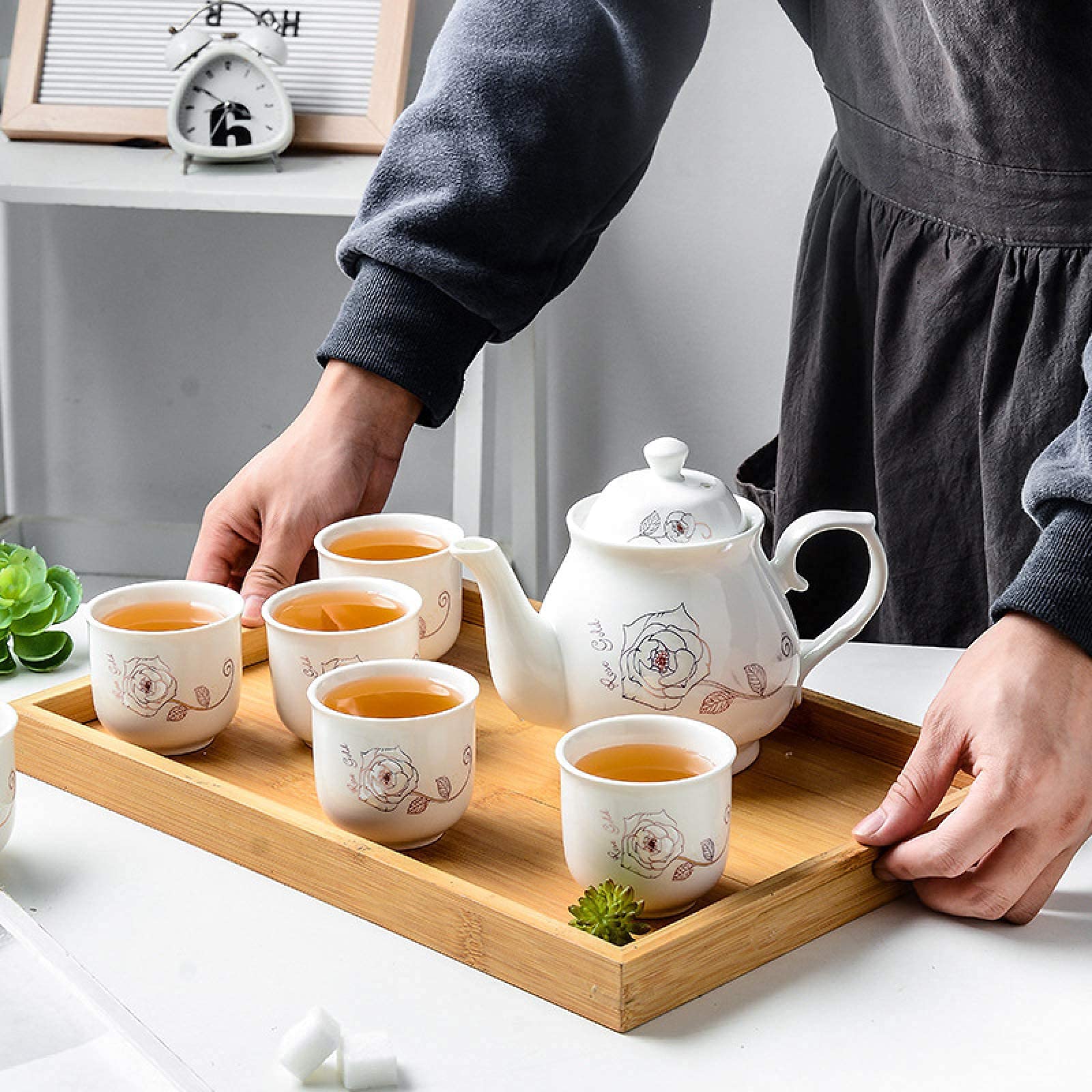 Amazon.co.jp: コートスタイルティーセット子供用小さなティーカップ