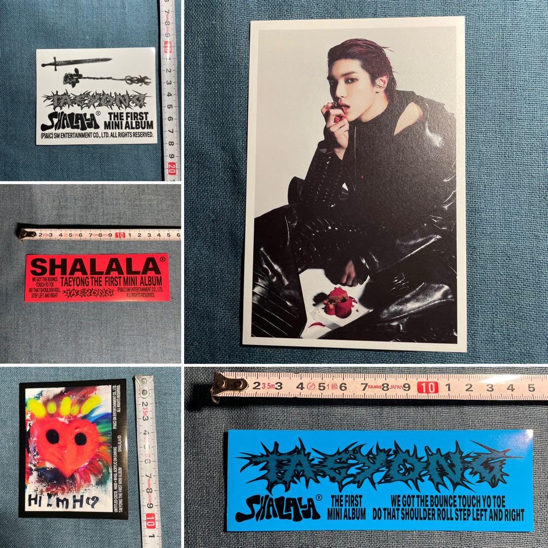 Amazon.co.jp: NCT TAEYONG テヨン shalala ステッカー&ポストカード 