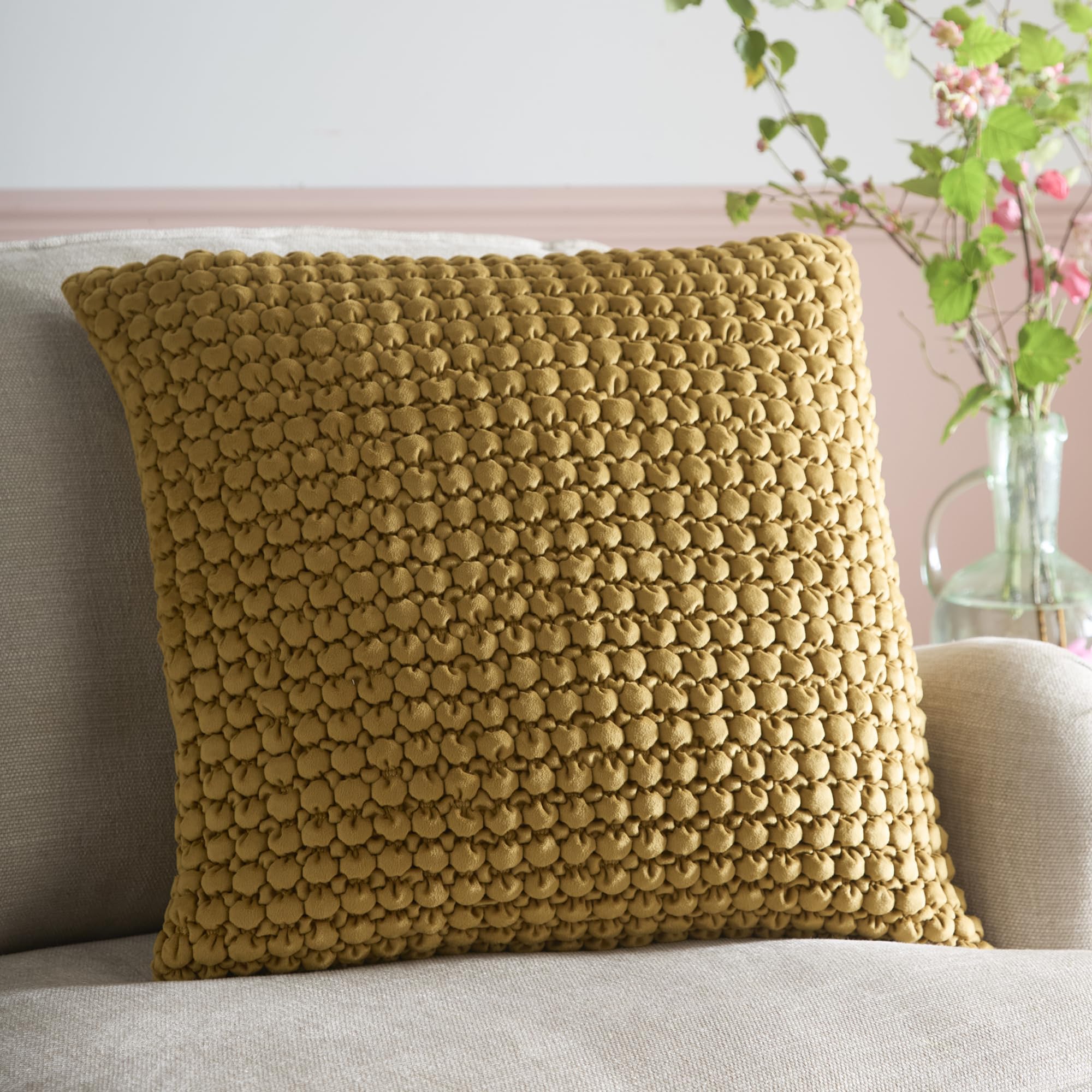 Appletree Bobble Filled Cushion 55 X 55Cm