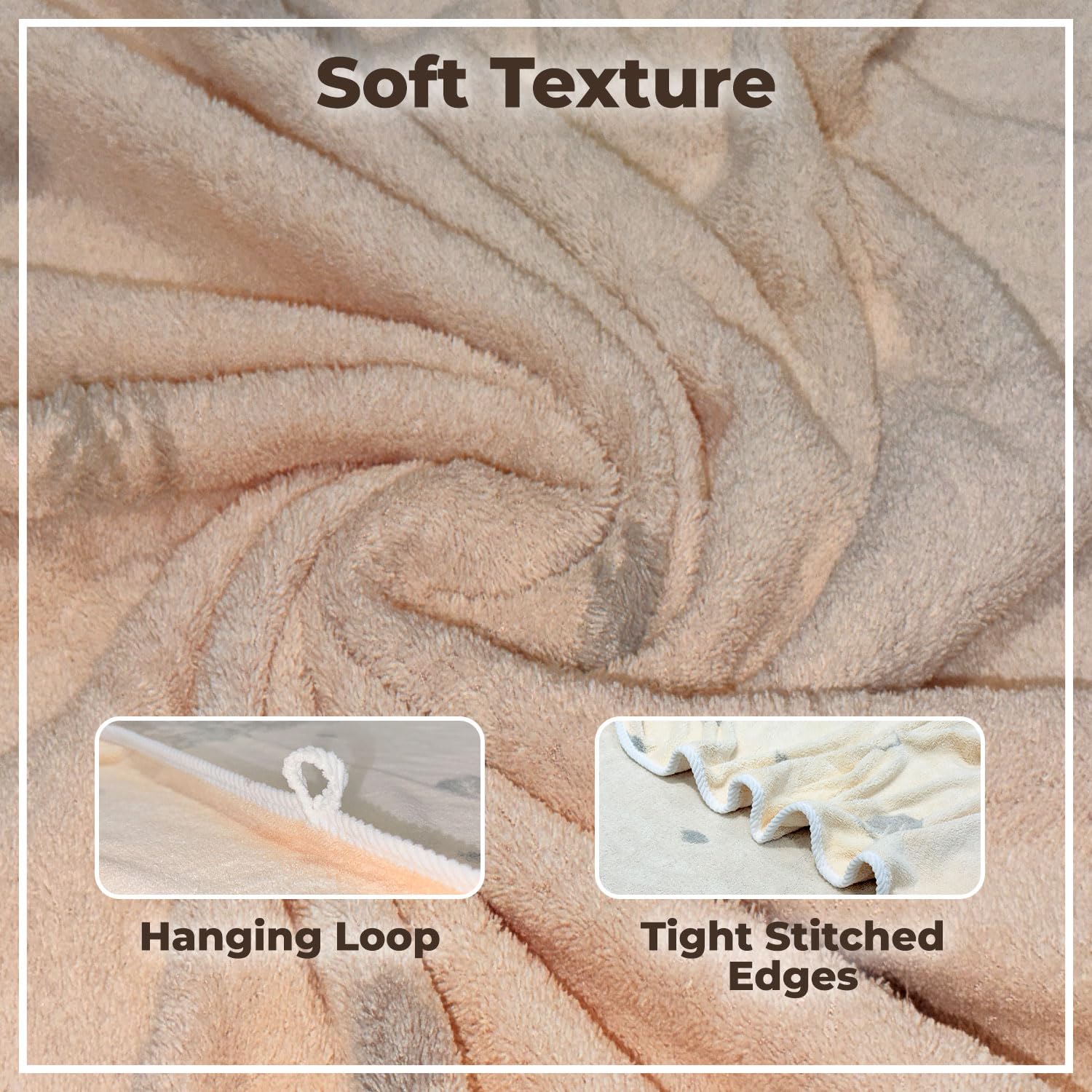 MAXOSHINE Extra Large Bath Towels - Super Soft & Quick Dry -6