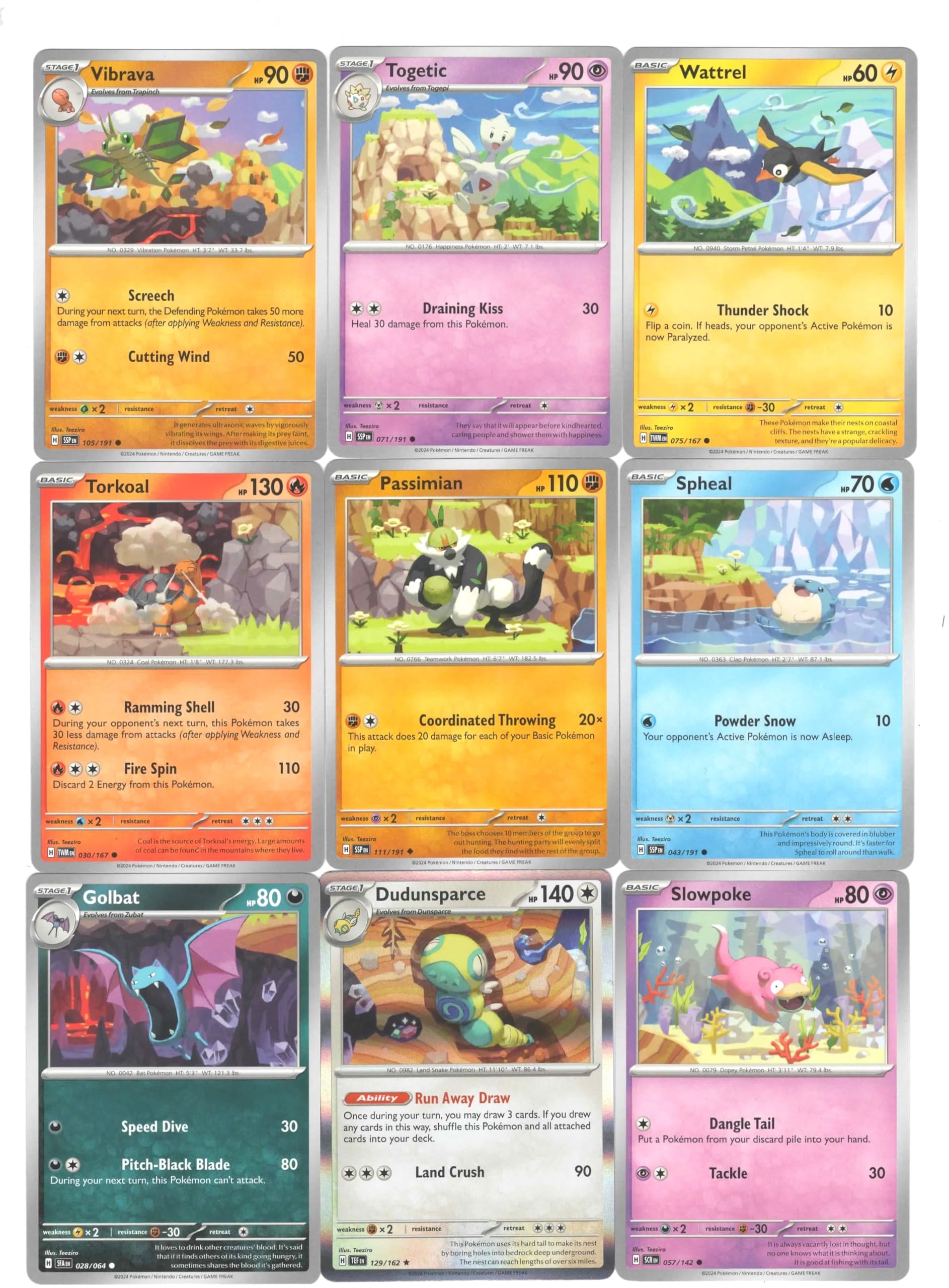 Amazon.com: Pokemon Connecting Worlds 2024-9 Card Lot – Artwork