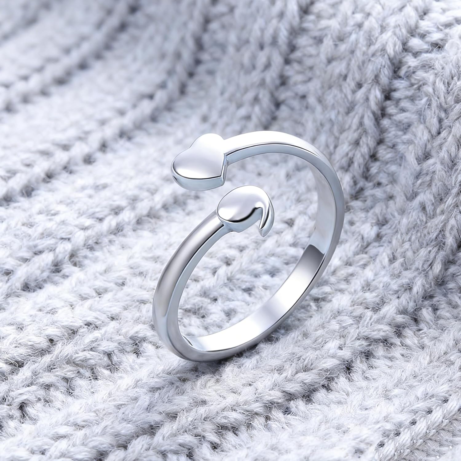 Semicolon Ring Suicide Awareness Ring for Mental Health Gifts, Suicide Prevention Jewelry My Story isn't Over Yet