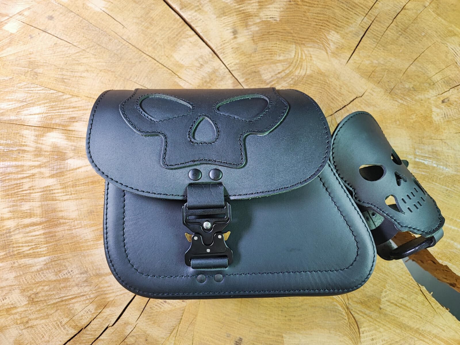 ORLETANOS Schwingentasche Für Harley Davidson Dyna - Echtleder