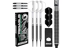 Pegasus 20 Gram Soft Tip Darts Set - Expert Throw Experience