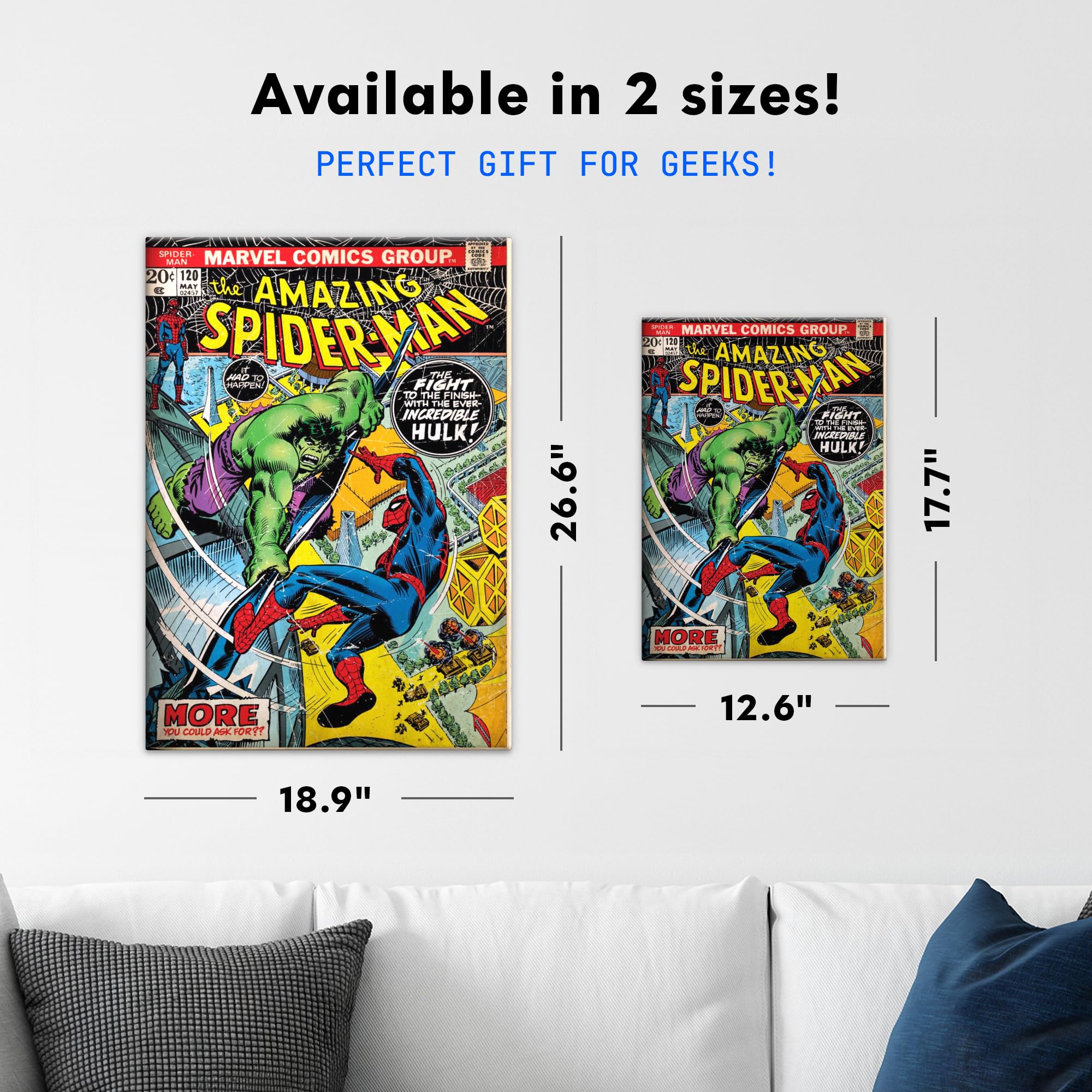 Amazon.com: Displate Official Spiderman Metal Poster Magnetic