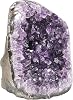 TUMBEELLUWA 150-200g Natural Amethyst Crystal Cluster Gemstone Specimen for Home Decoration Raw Druzy Geode Quartz Stone Figurine for Reiki Healing Meditation, 1.3-2.5