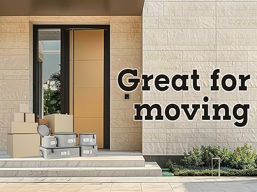 Miniatura 8 de Contenedores de almacenamiento de porcelana de carcasa dura, juego de 5 piezas, cajas móviles para vajillas, vasos, platos, tazas y platillos,