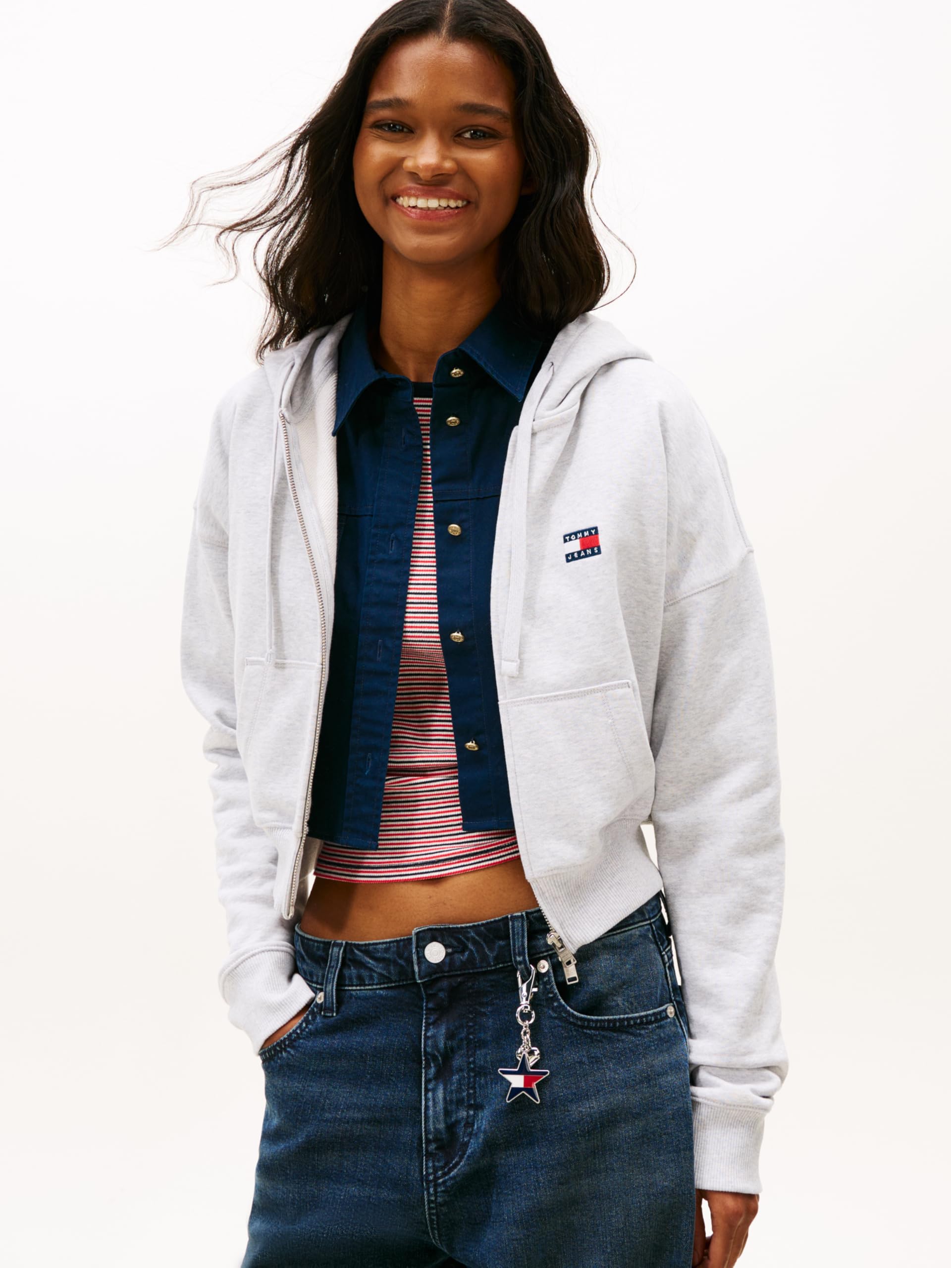 Adaptive TJW BXY CRP ZIP THRU HOODIE Sweatshirt Kadın
