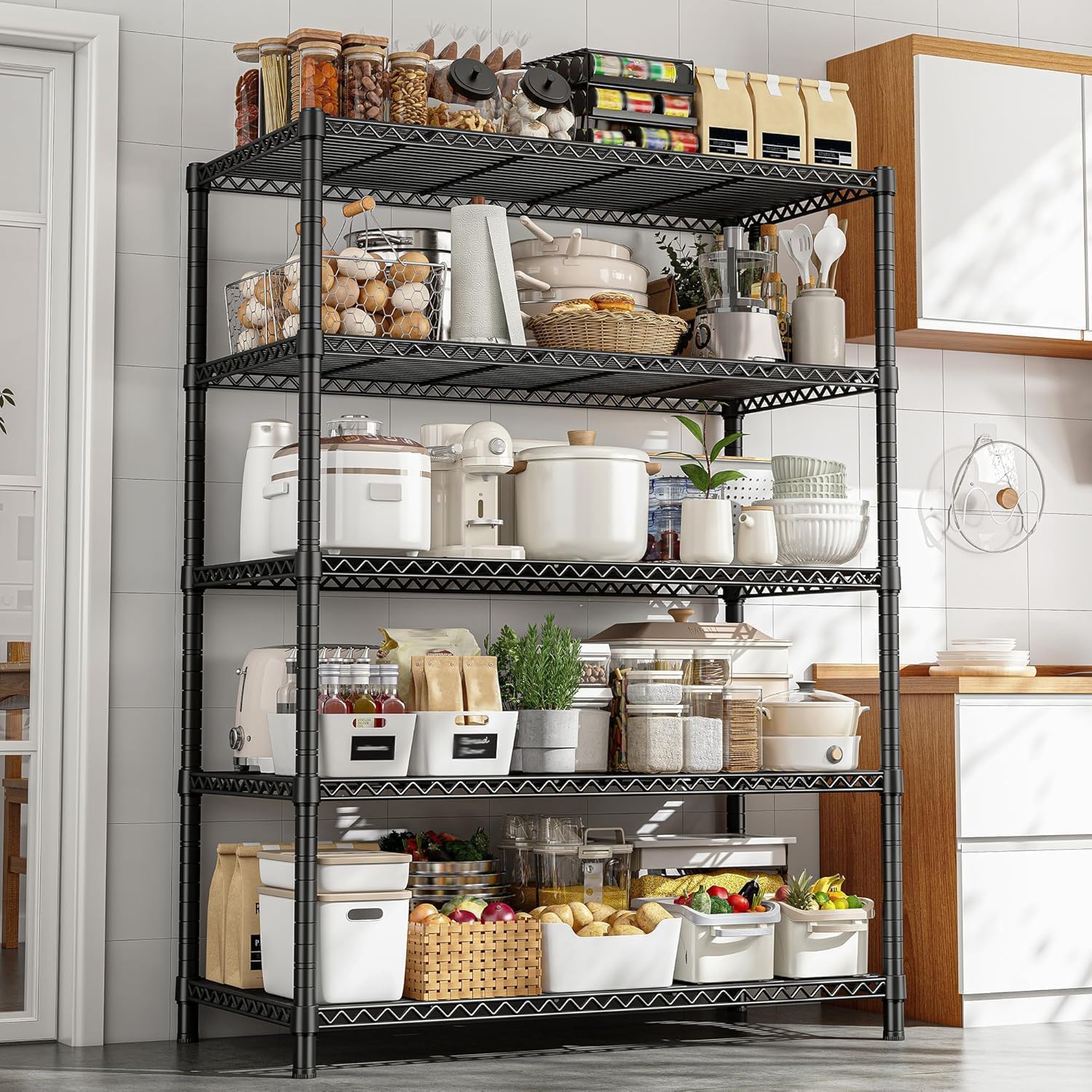 REIBII 72 Metal Shelving