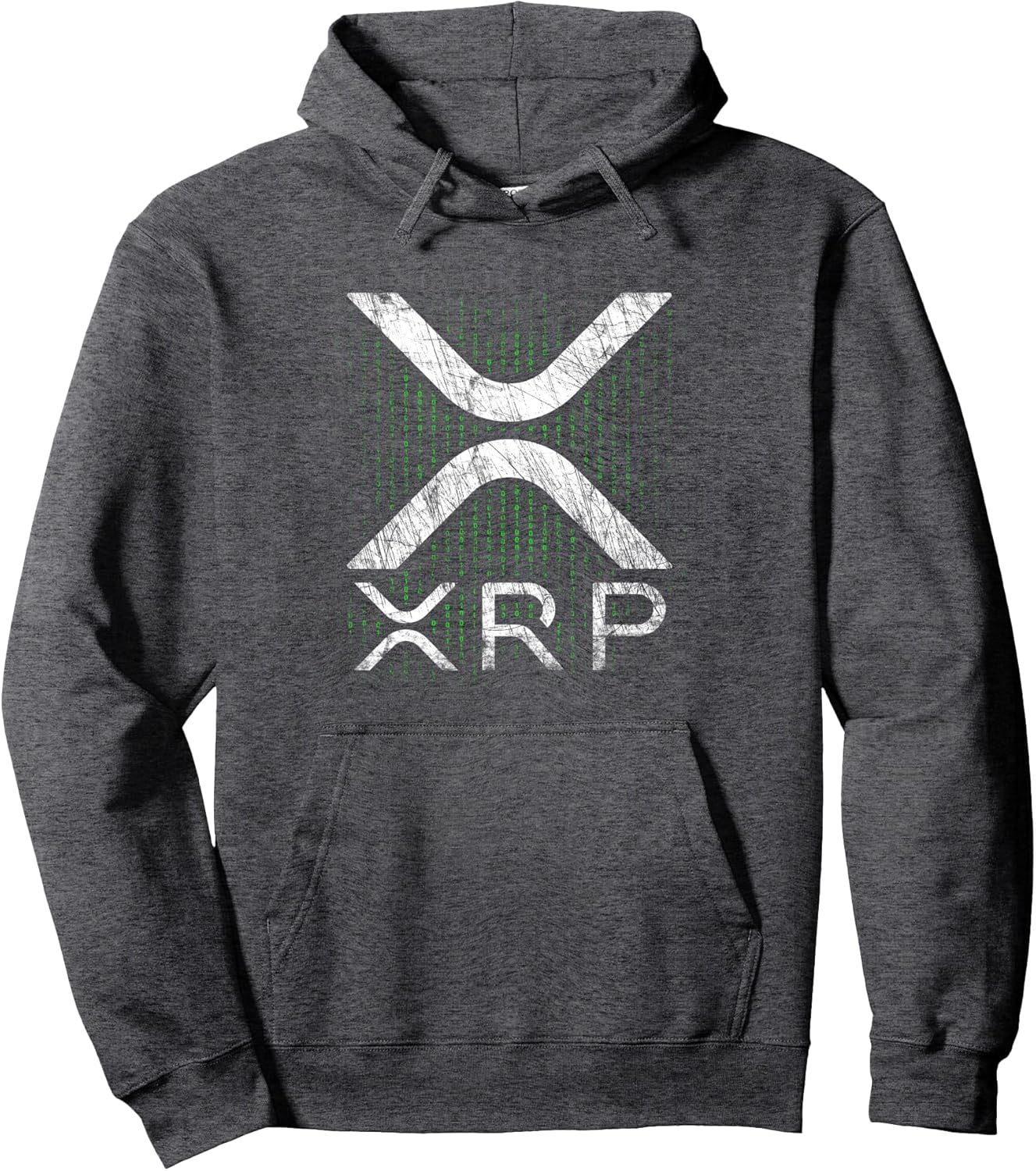 XRP Hodlers - Cryptocurrency - Binary Code - XRP Pullover Hoodie