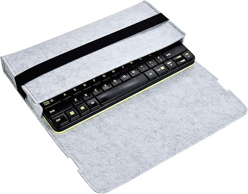Miniatura 4 de WESAPPINC Funda para teclado de viaje para teclados mecánicos estándar como IKBC87, GANSS87, Darwin 87, FILCO87 y teclado Amilo 87