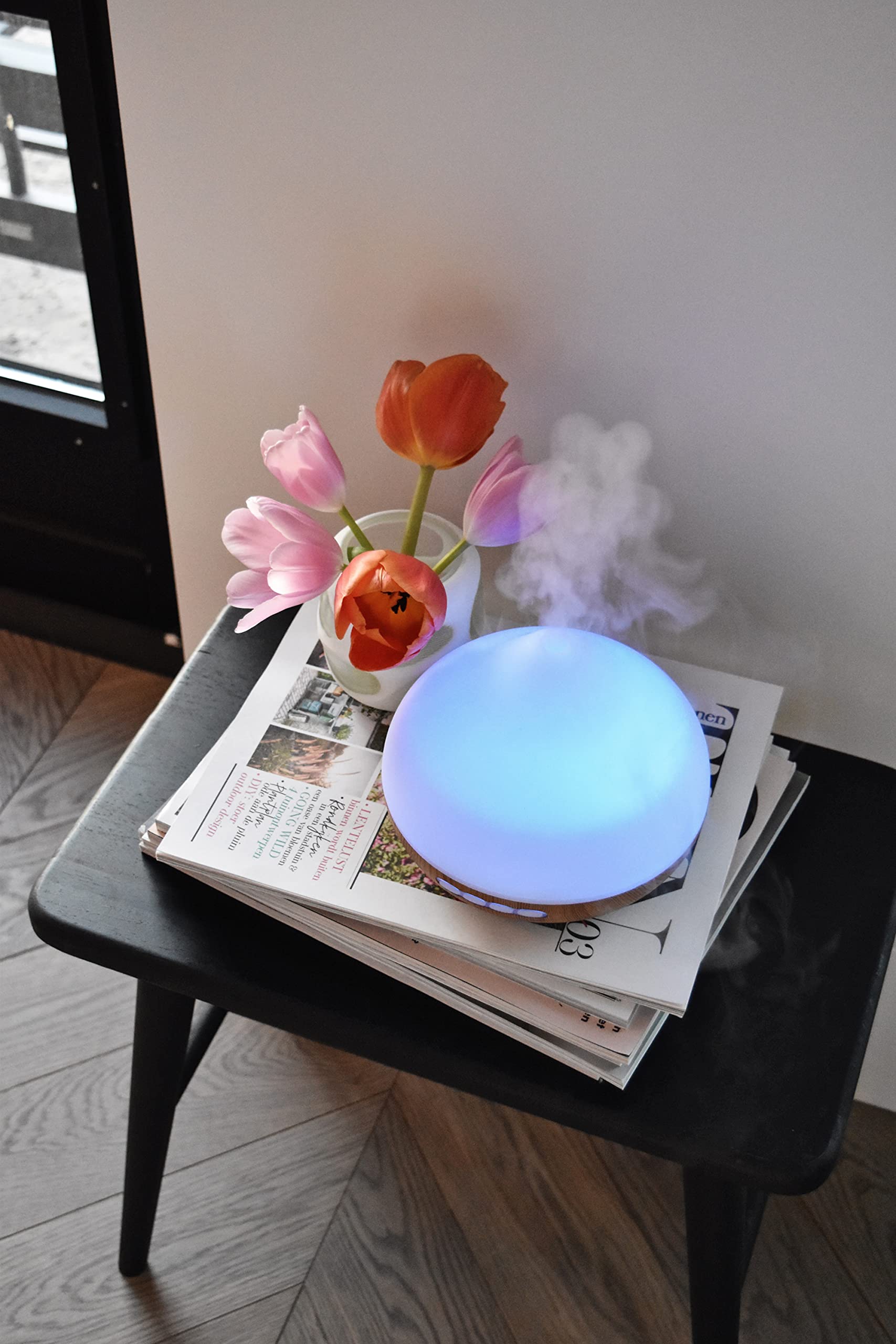 CALEX Smart dyfuzor zapachowy, nawilżacz powietrza WiFi, sterowany przez aplikację, dyfuzor zapachów, nawilżacz z RGB