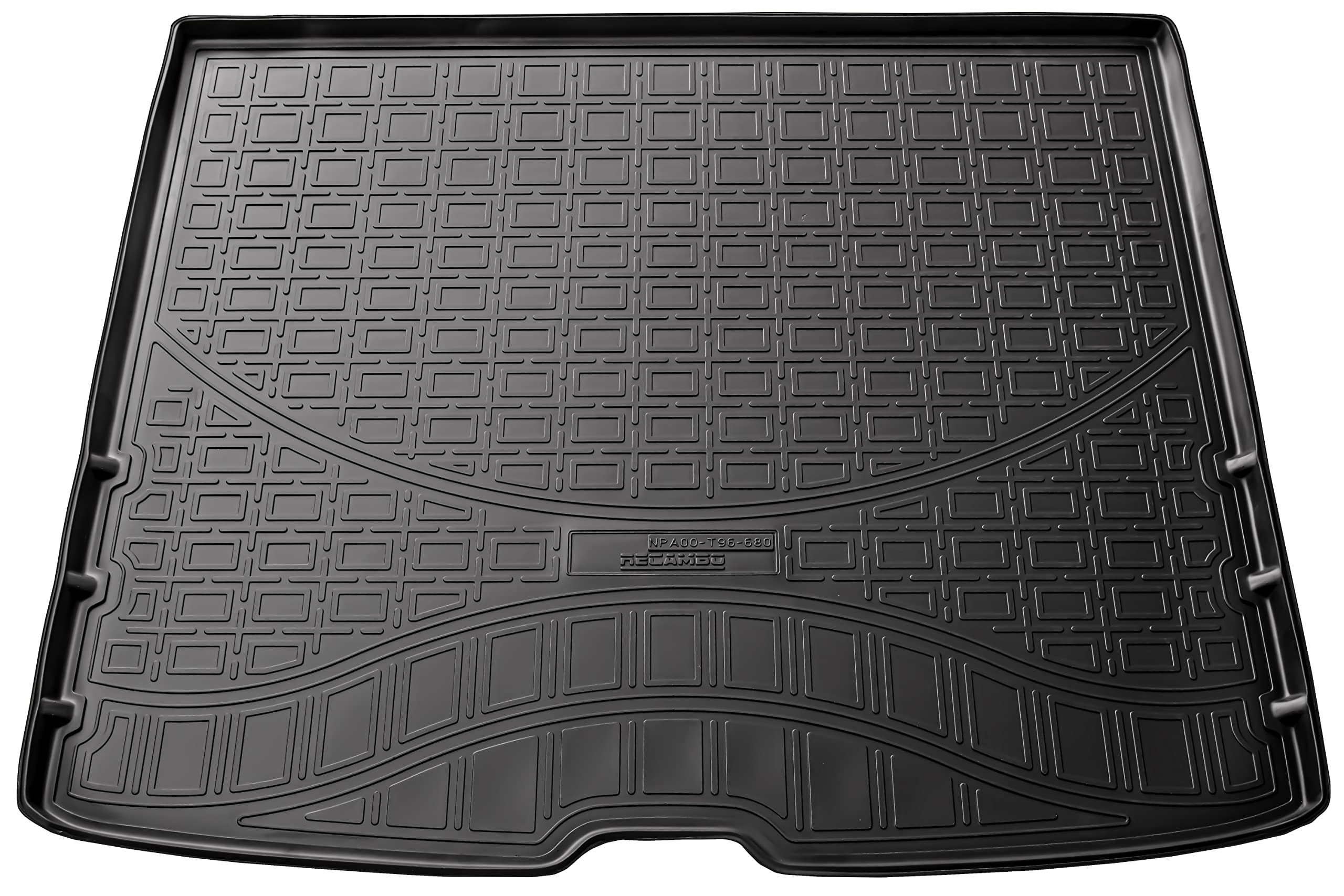 Recambo Alfombrilla de Goma para Maletero Apta para Volvo XC40 | Tipo 536 | a Partir de 2017 | Ajuste Borde