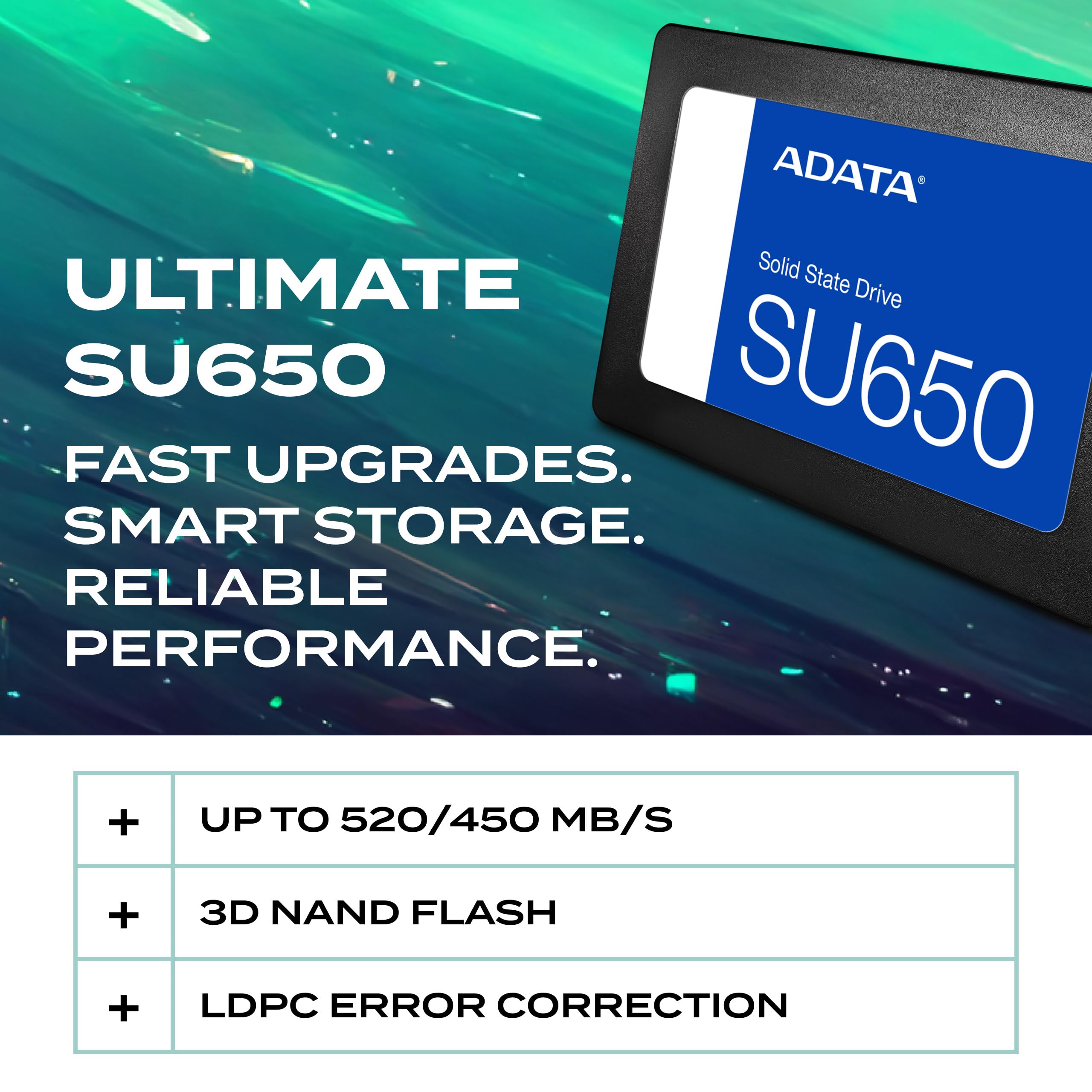 Amazon.com: ADATA Ultimate SU650 - High-Performance Internal SSD