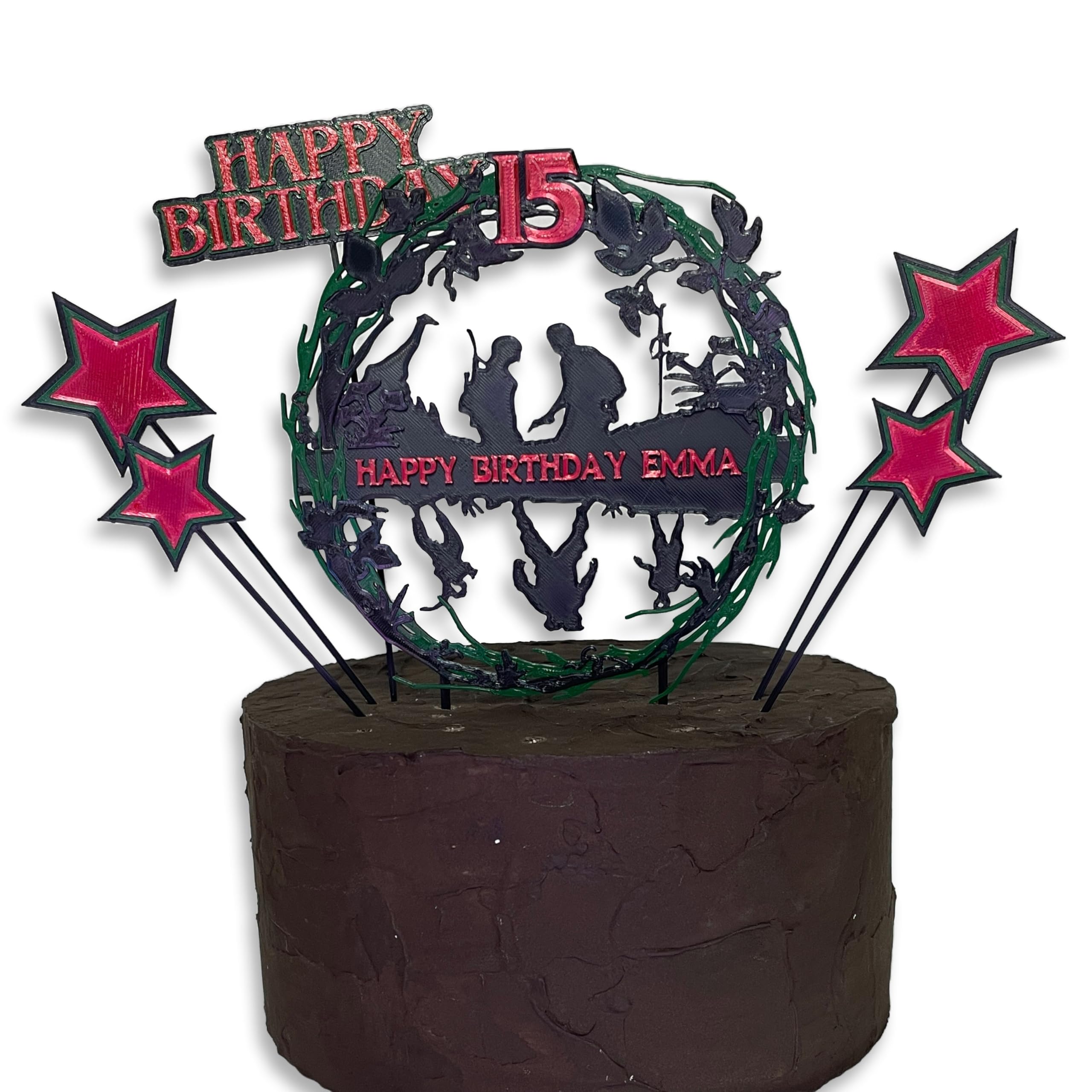 Apocalypse Gaming Cake Topper Kit, 18 cm Tall, Personalisable, Biodegradable PLA