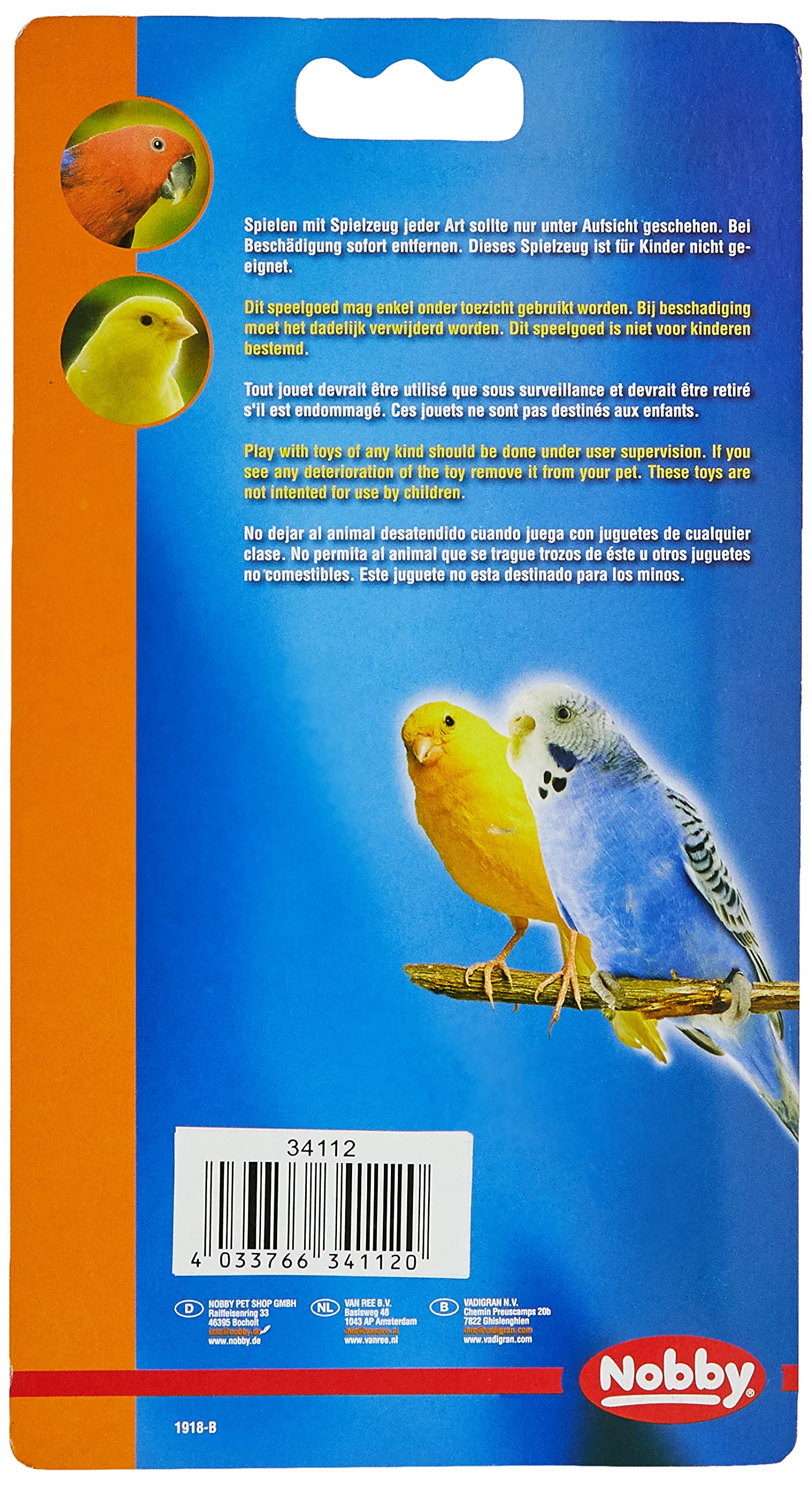 Vogel Wasserspender & Futternapf - Für Papageien & Sittiche