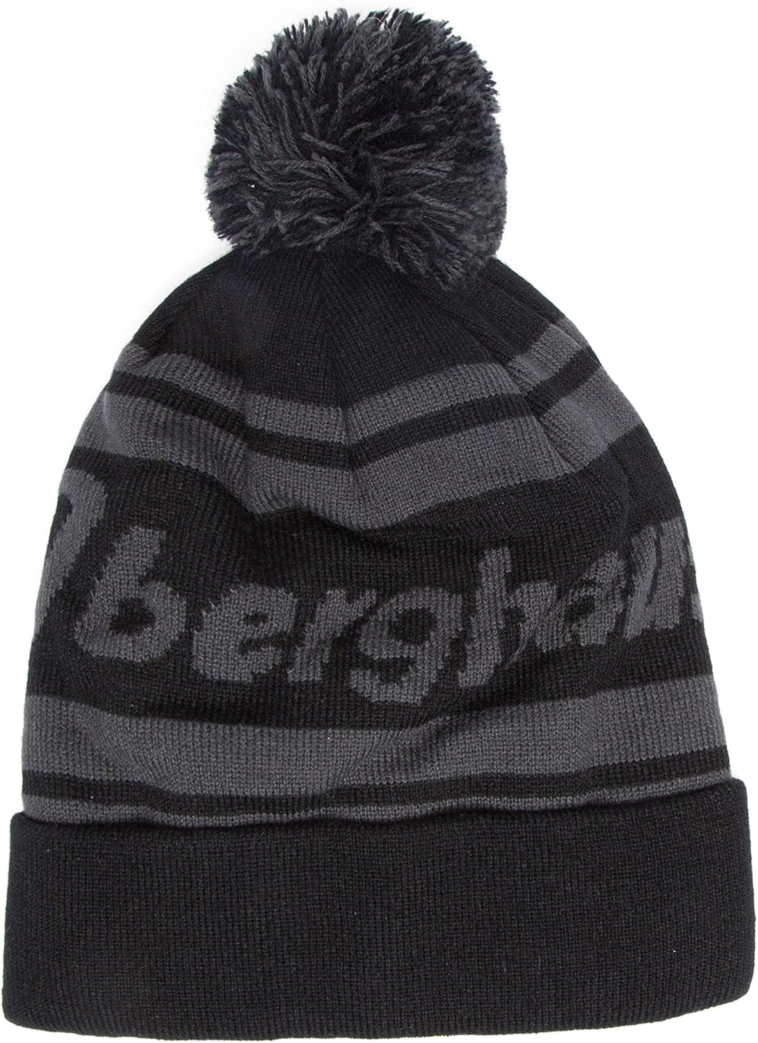 Berghaus Herren Marke Bommelmütze, Dark Grey/Black