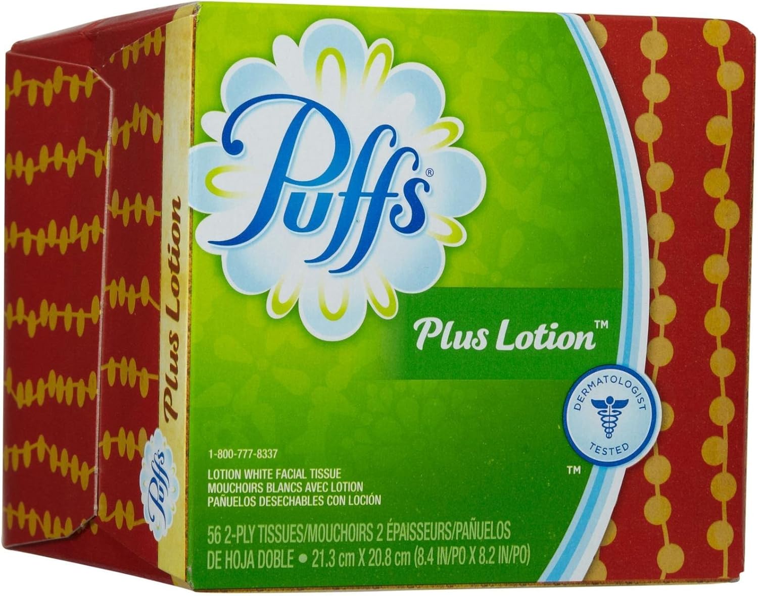 Puffs Plus Lotion Facial Tissues; 24 Cubes; 56 Tissues per Box (Pack of